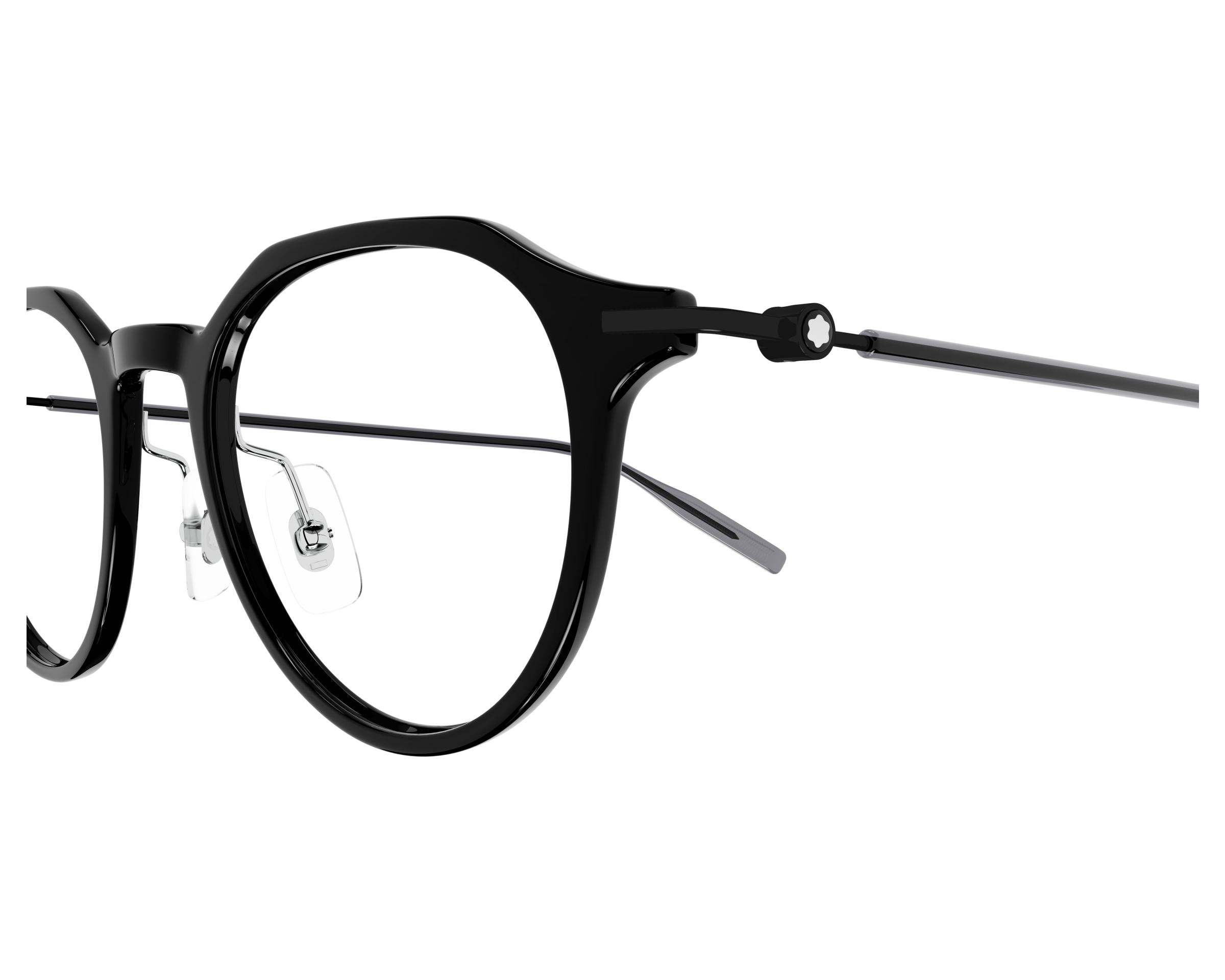 Mont Blanc MB0355O 001 49-20 Black  vista lateral