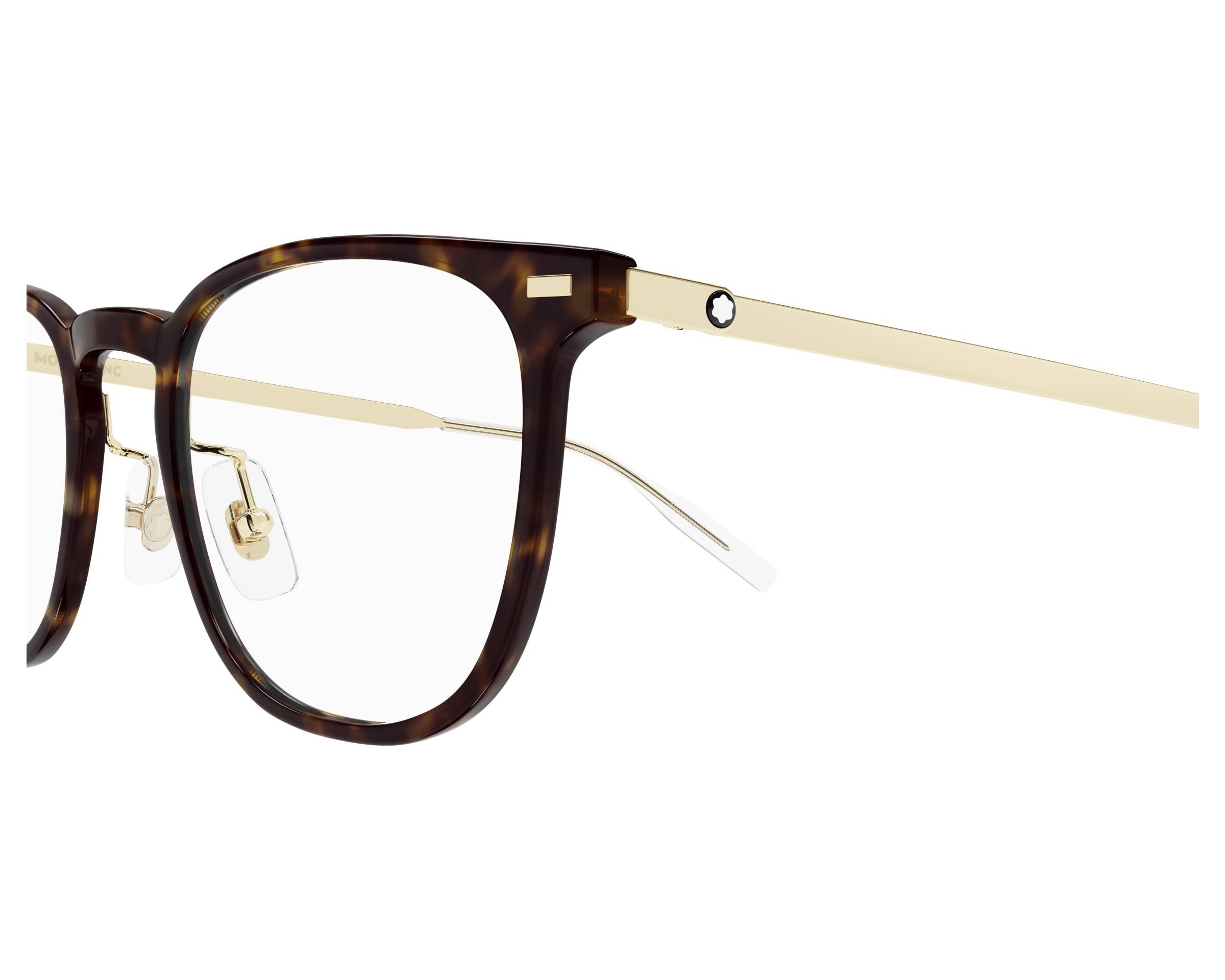 Mont Blanc MB0393ON 003 - Havana  vista lateral