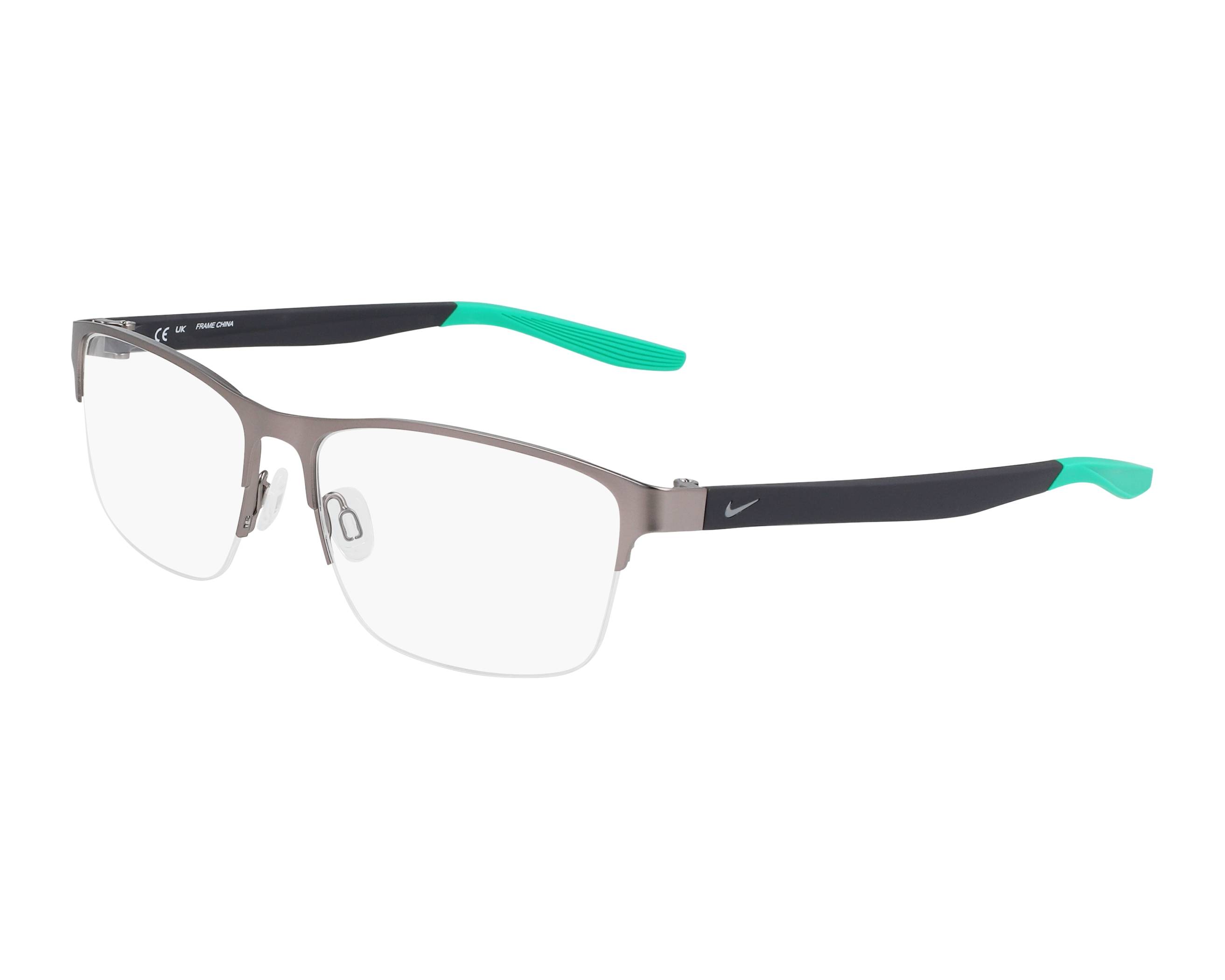 Nike 8153 073 55-15 Noir Vert vista de perfil