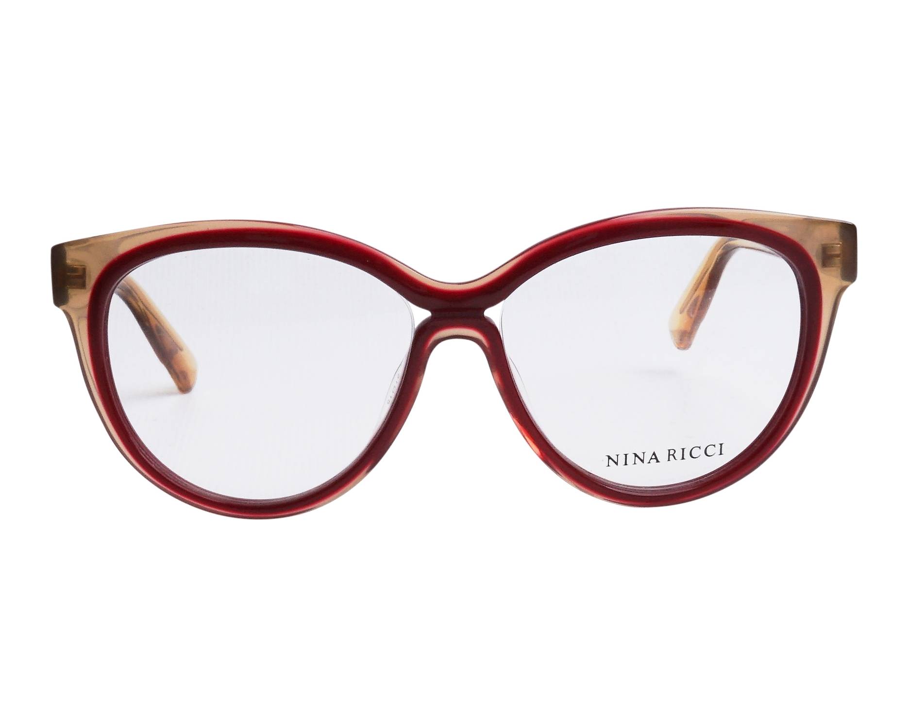 Nina Ricci VNR-031 09FH 51-15 Rojo Amarillo vista de frente