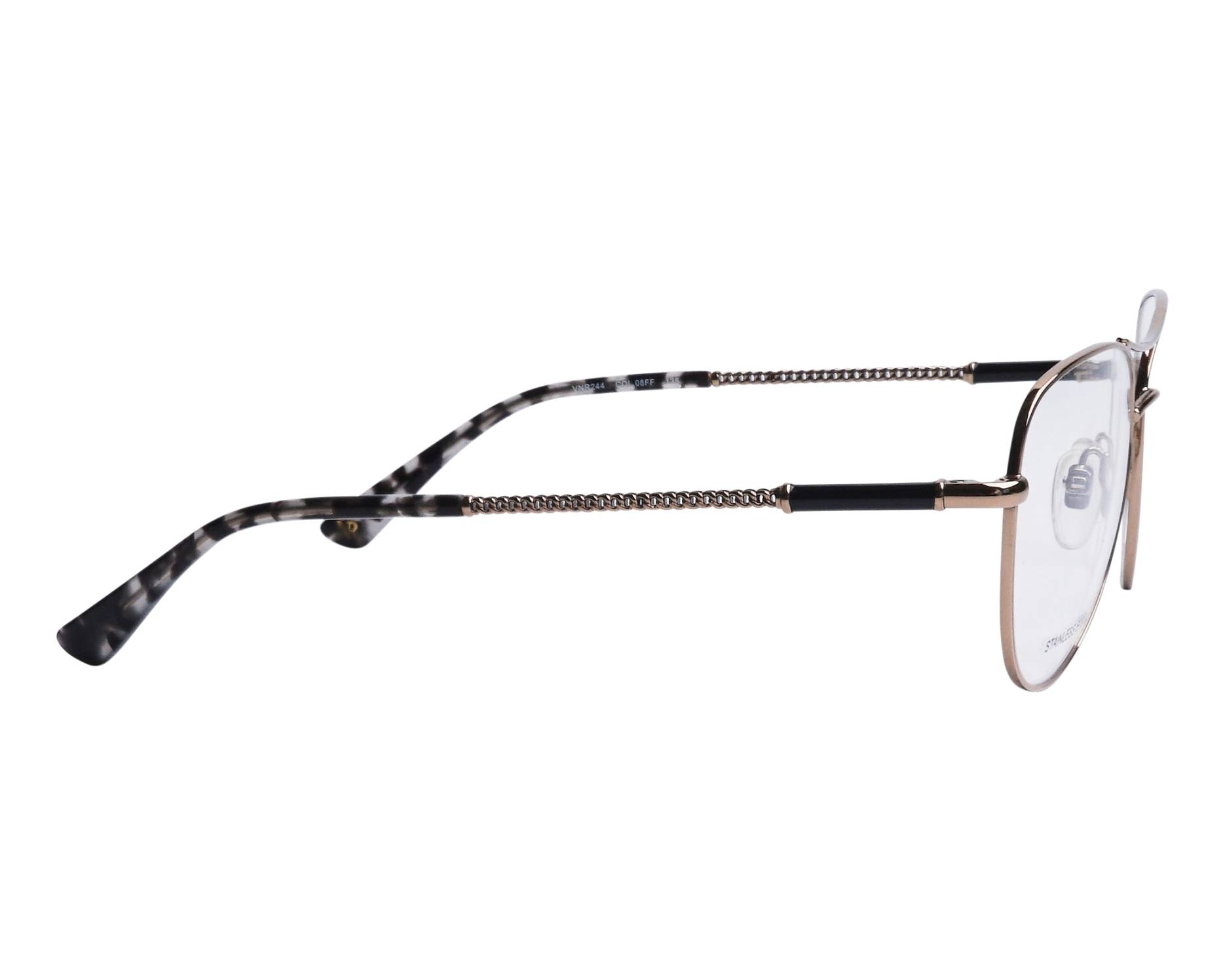Nina Ricci VNR-244 08FF 53-17 Oro Negro vista lateral