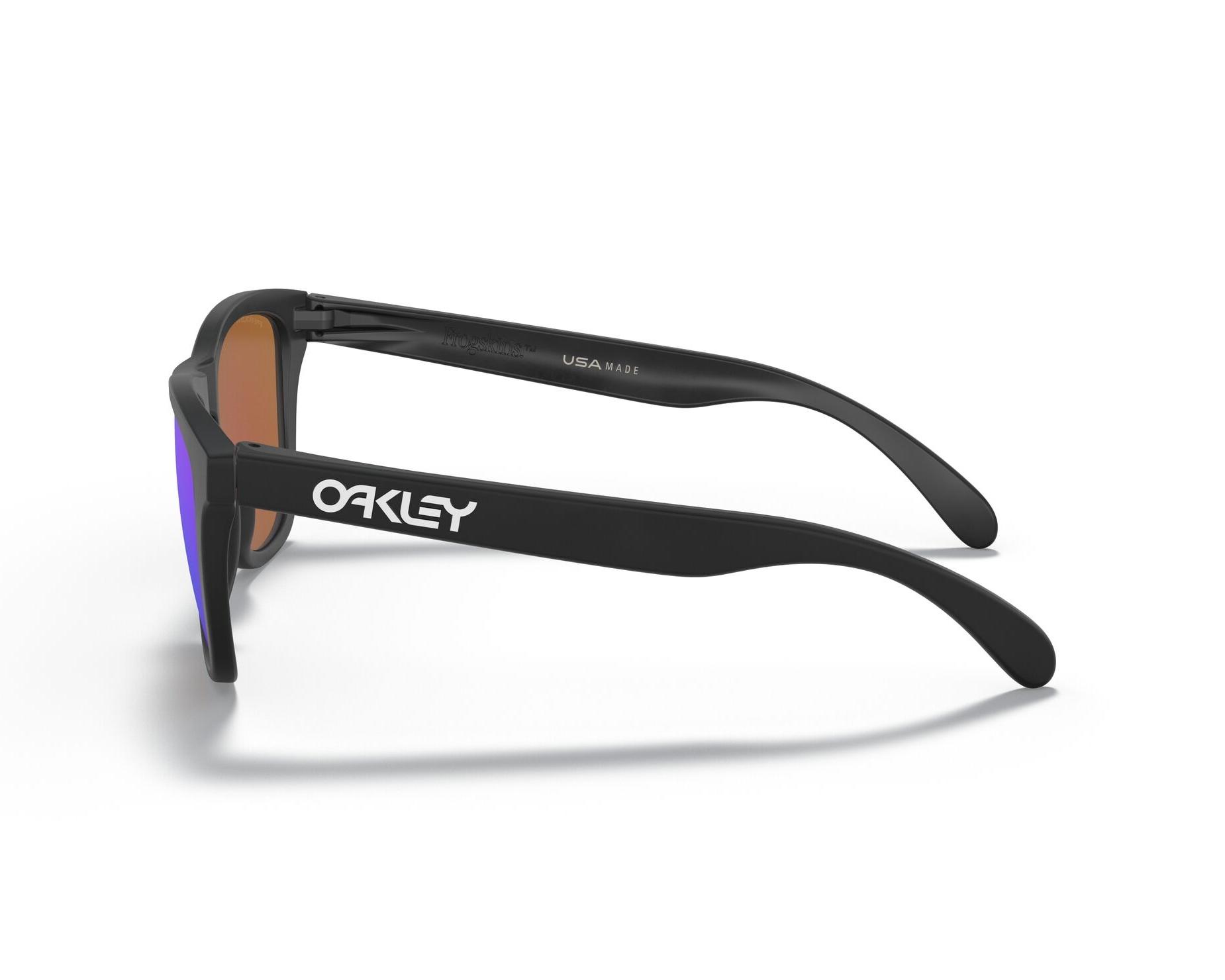 Oakley OO9013 9013H6 55-17 Negra  Vista de 360 grados 3
