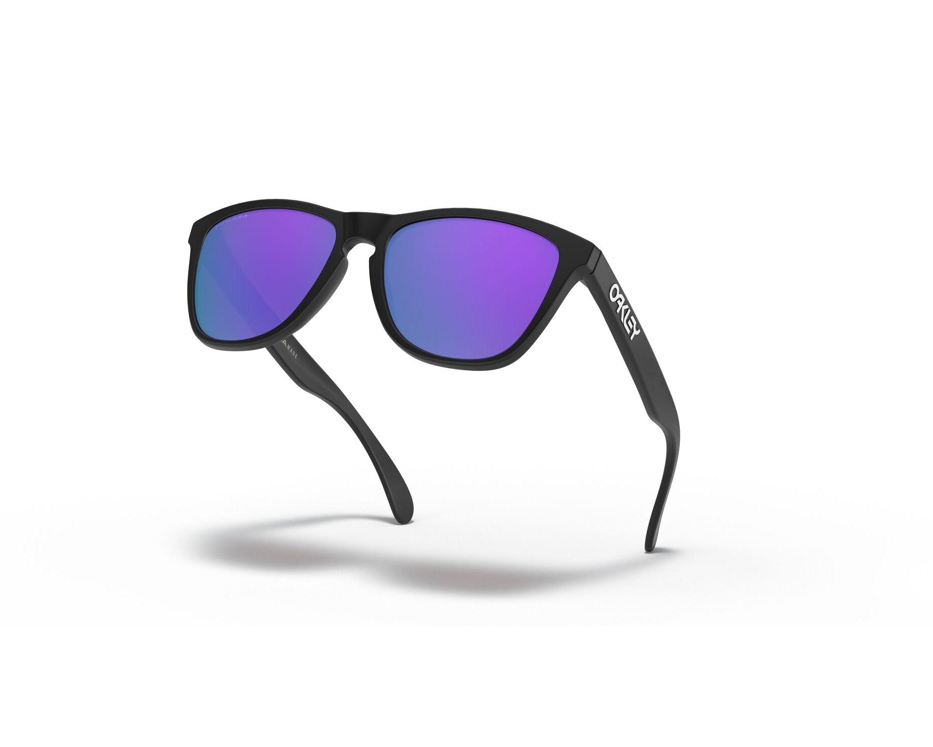 Oakley OO9013 9013H6 55-17 Negra  Vista de 360 grados 9