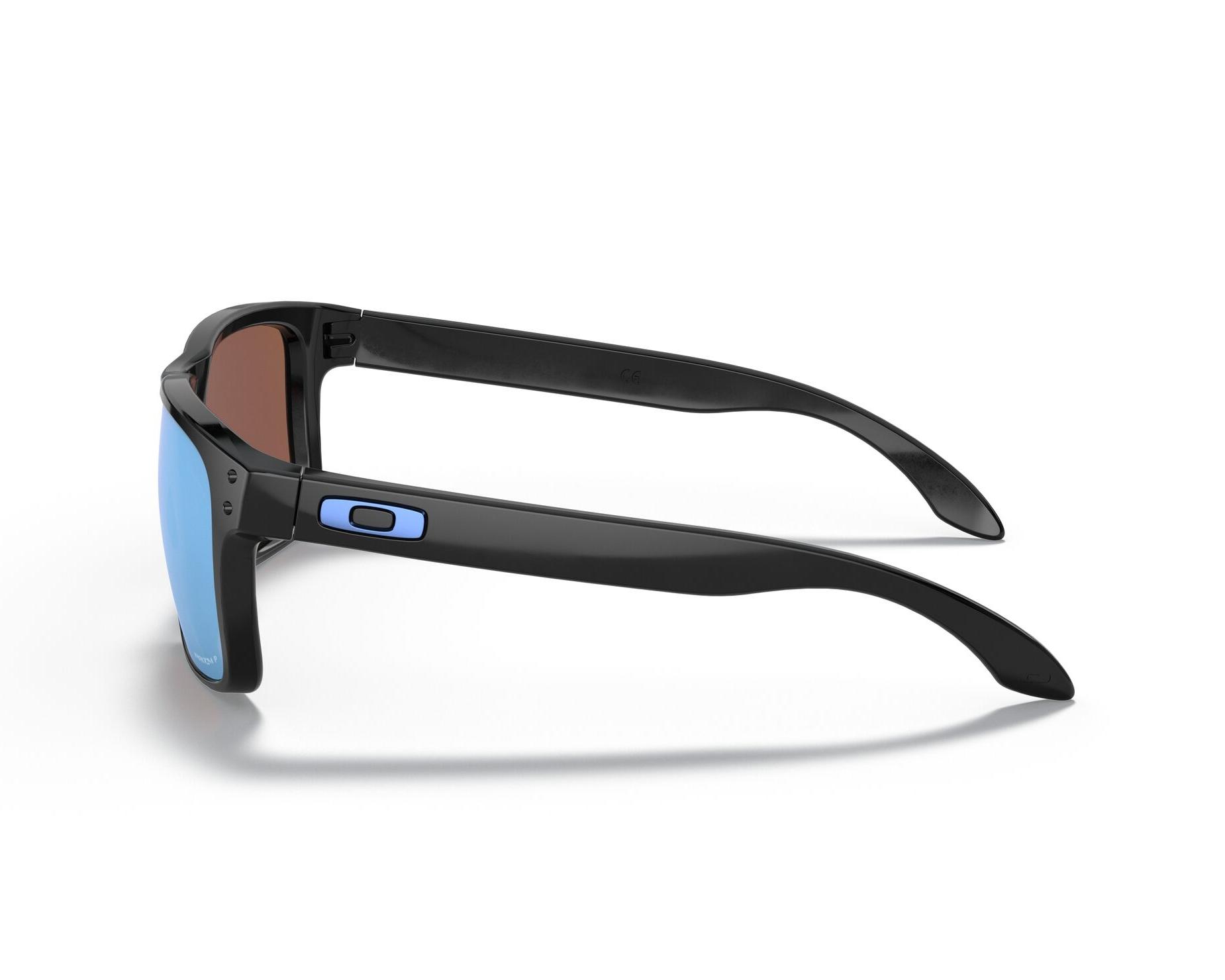 Oakley OO9102 9102C1 55-18 blau  Vista de 360 grados 8