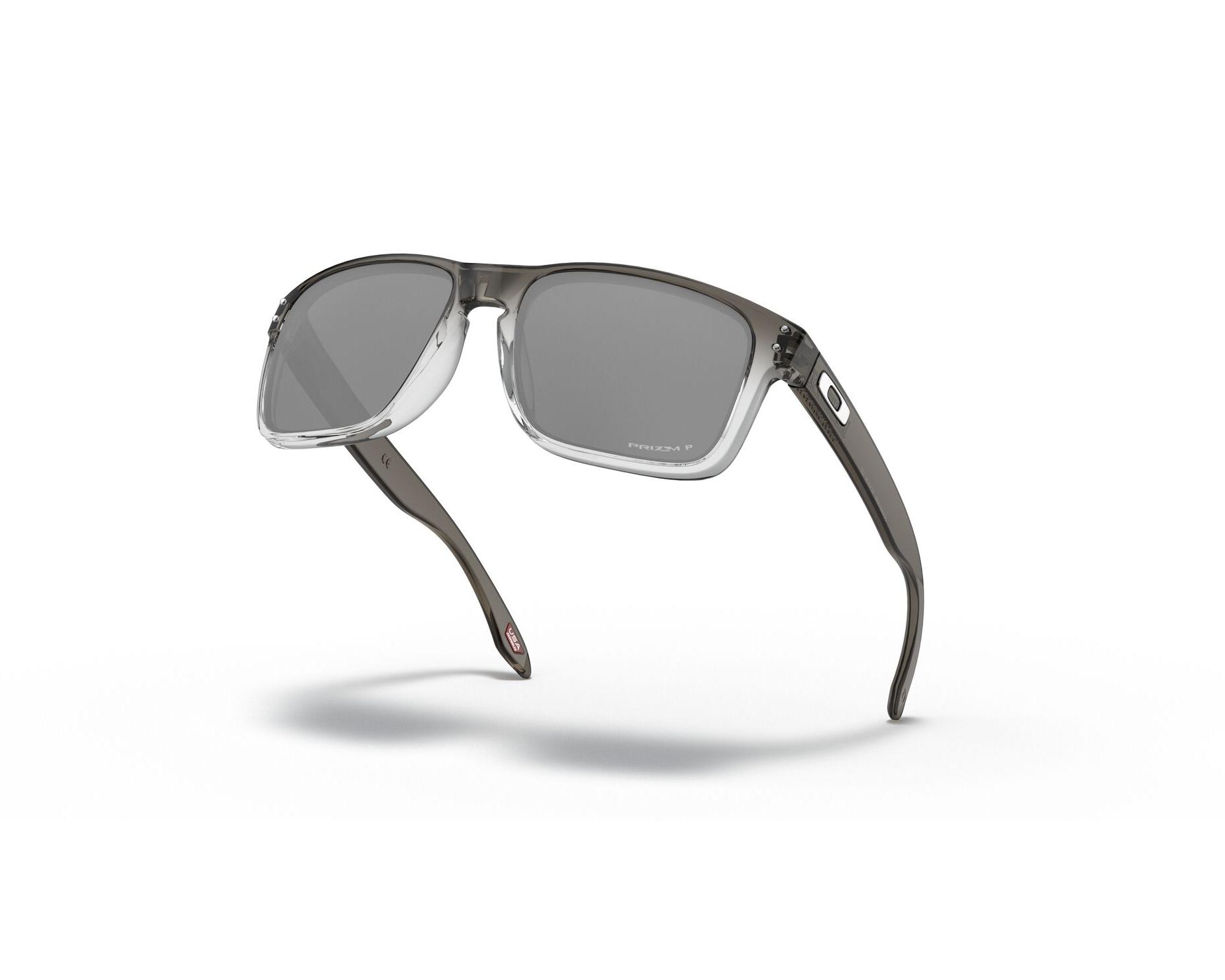 Oakley OO9102 9102O2 55-18 Gris  Vista de 360 grados 2