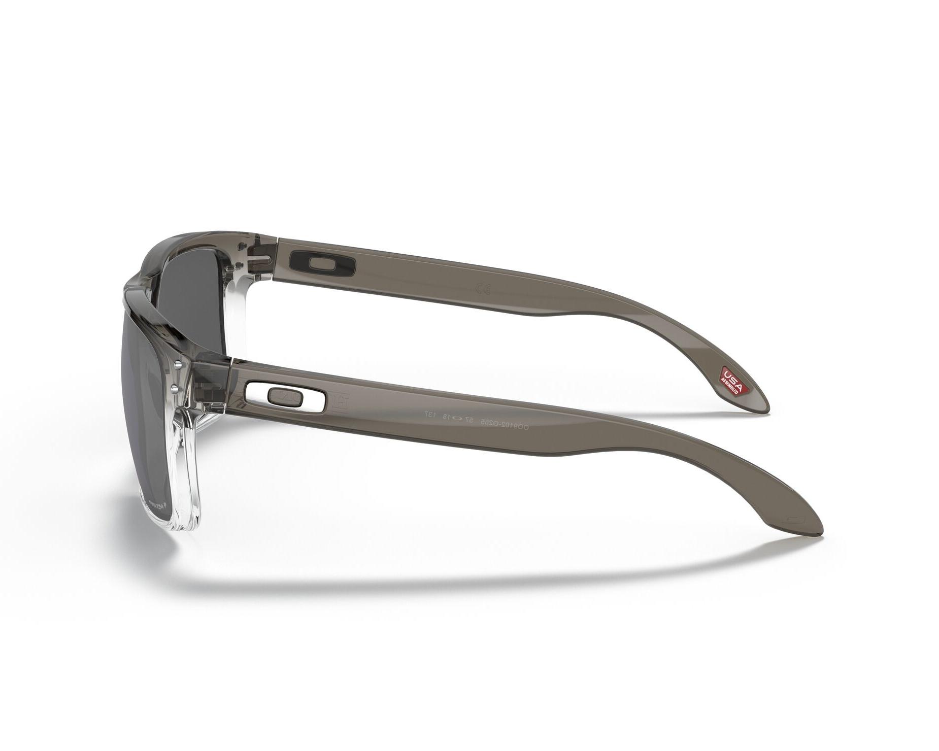 Oakley OO9102 9102O2 55-18 Gris  Vista de 360 grados 8