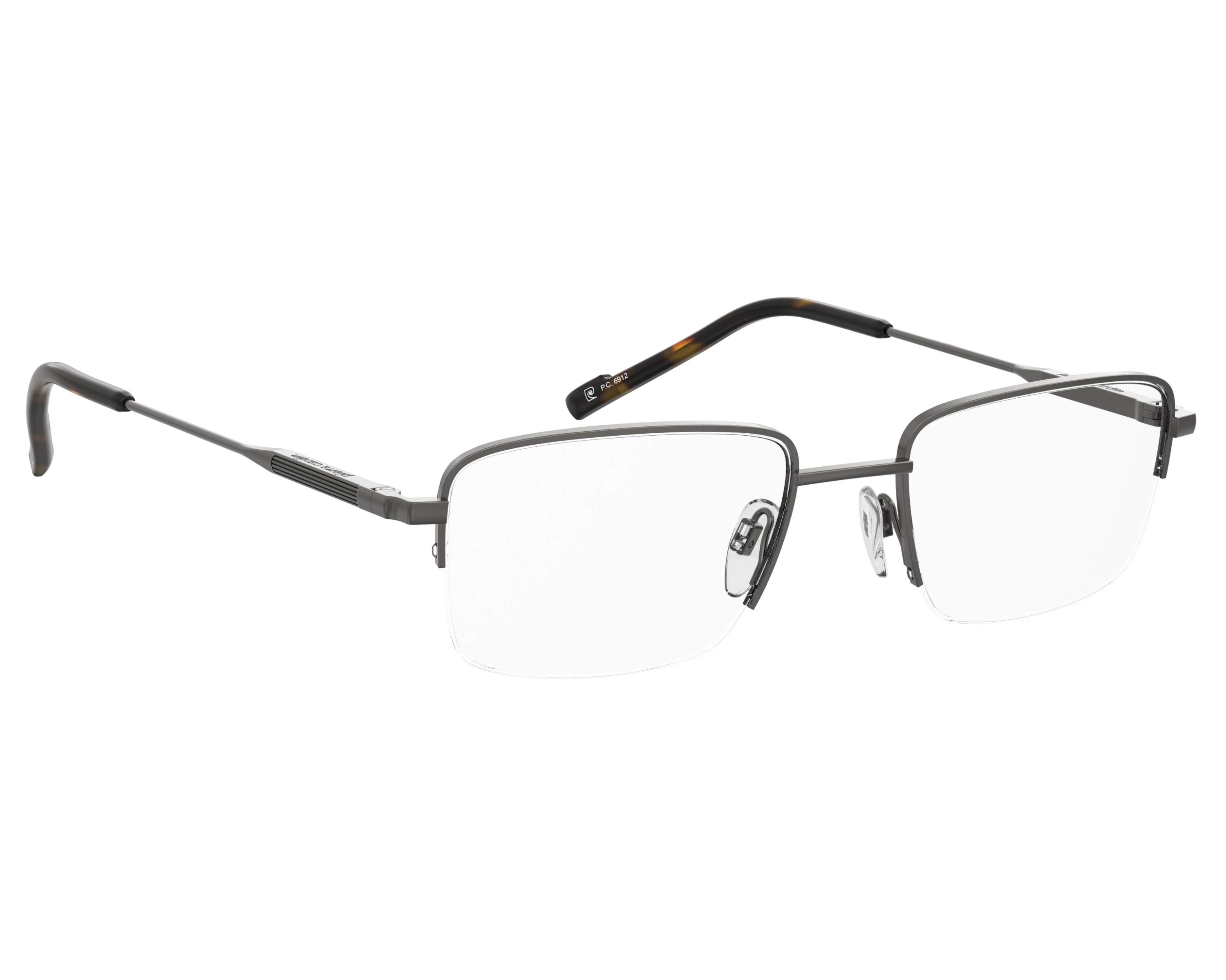 Pierre Cardin P.C.-6912 SVK 53-20 Ruthenium Gris Vista de 360 grados 2