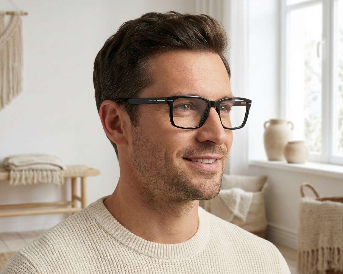 Pierre Cardin PC-6258 807 56-17 Negra  Vista de 360 grados 5