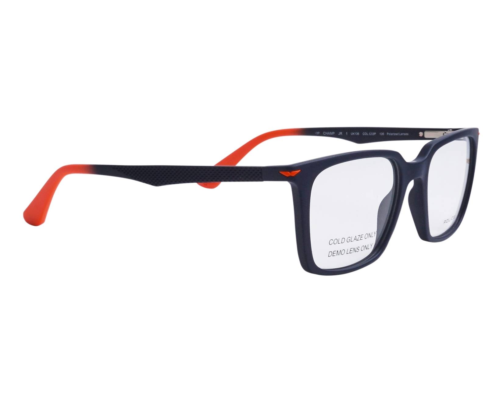 Police UK136 C03P - blau orange Vista de 360 grados 4