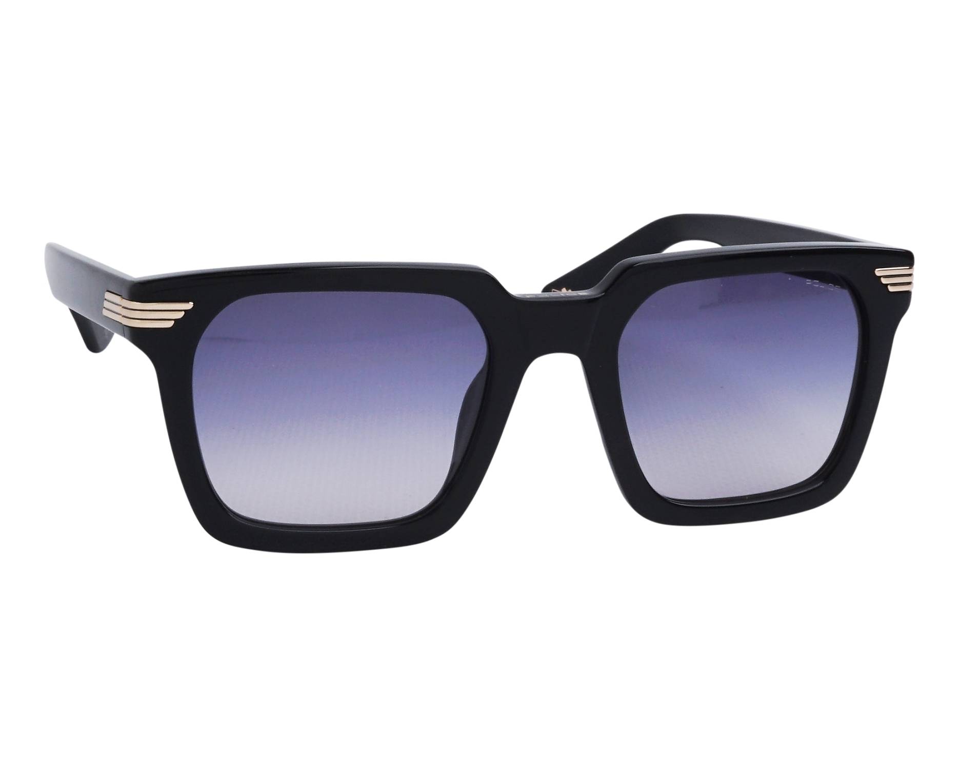 Police SPLP29 700Y 52-21 Black Gold vista de perfil