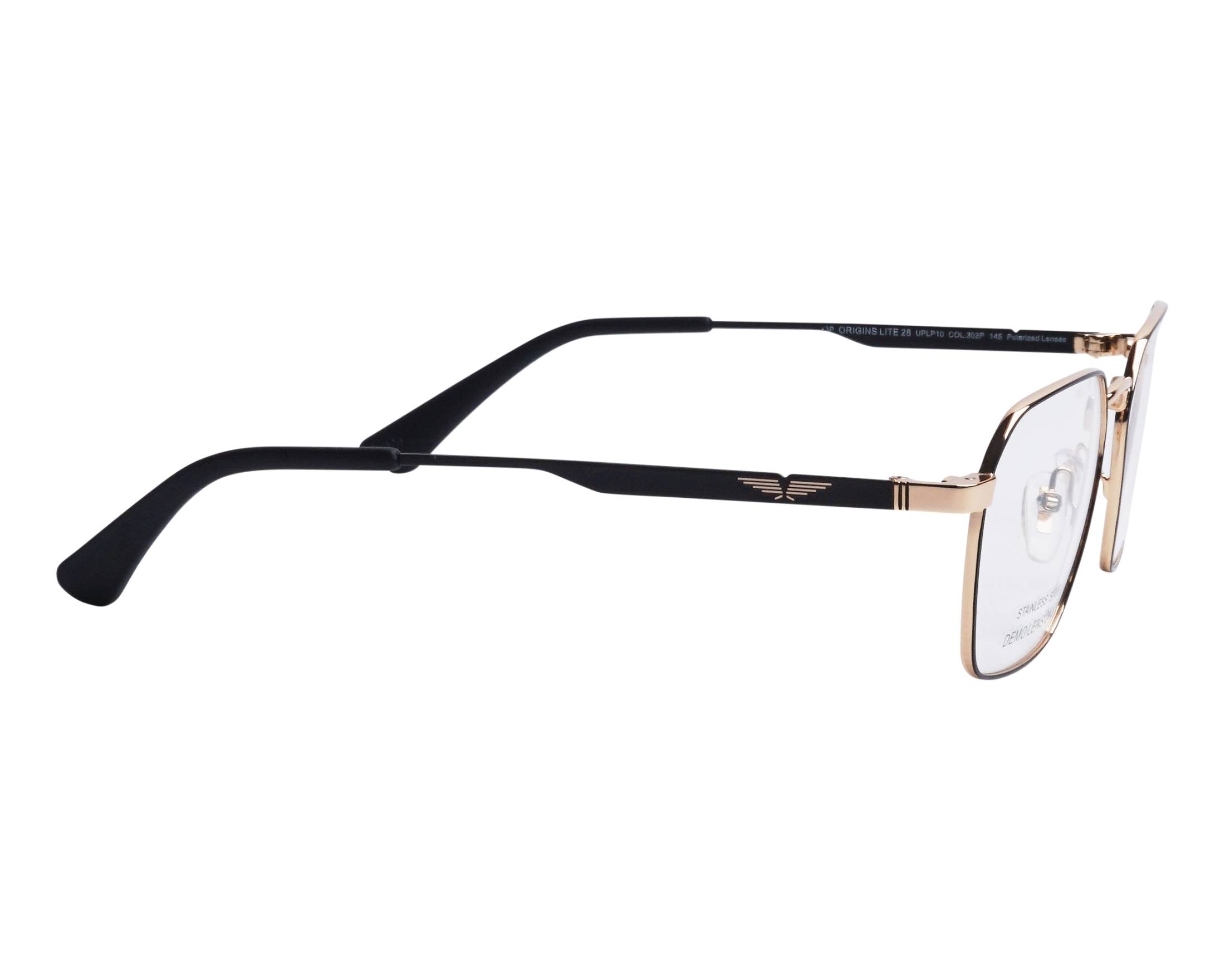 Police UPLP10 302P 54-19 Negra Oro Vista de 360 grados 3