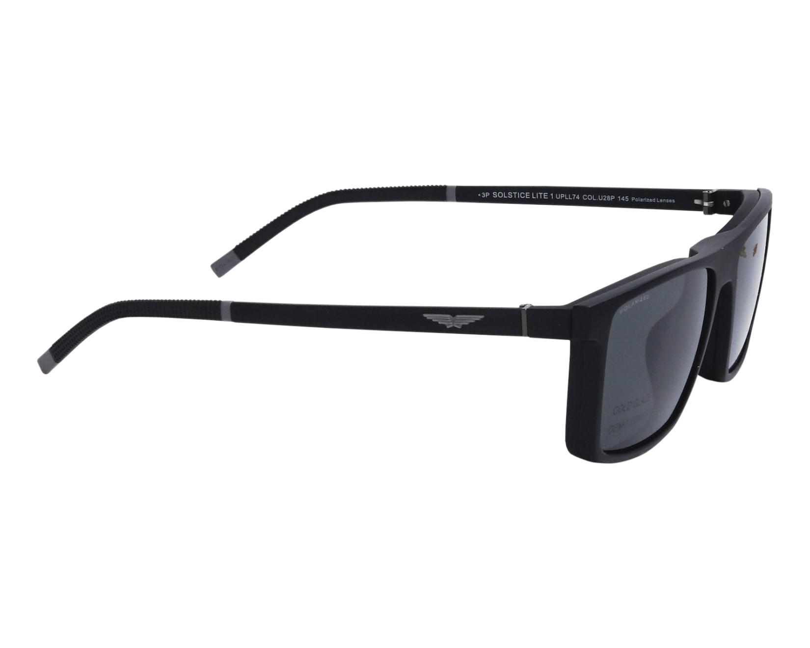 Police UPLL74 U28P 54-16 Negra Gris vista lateral