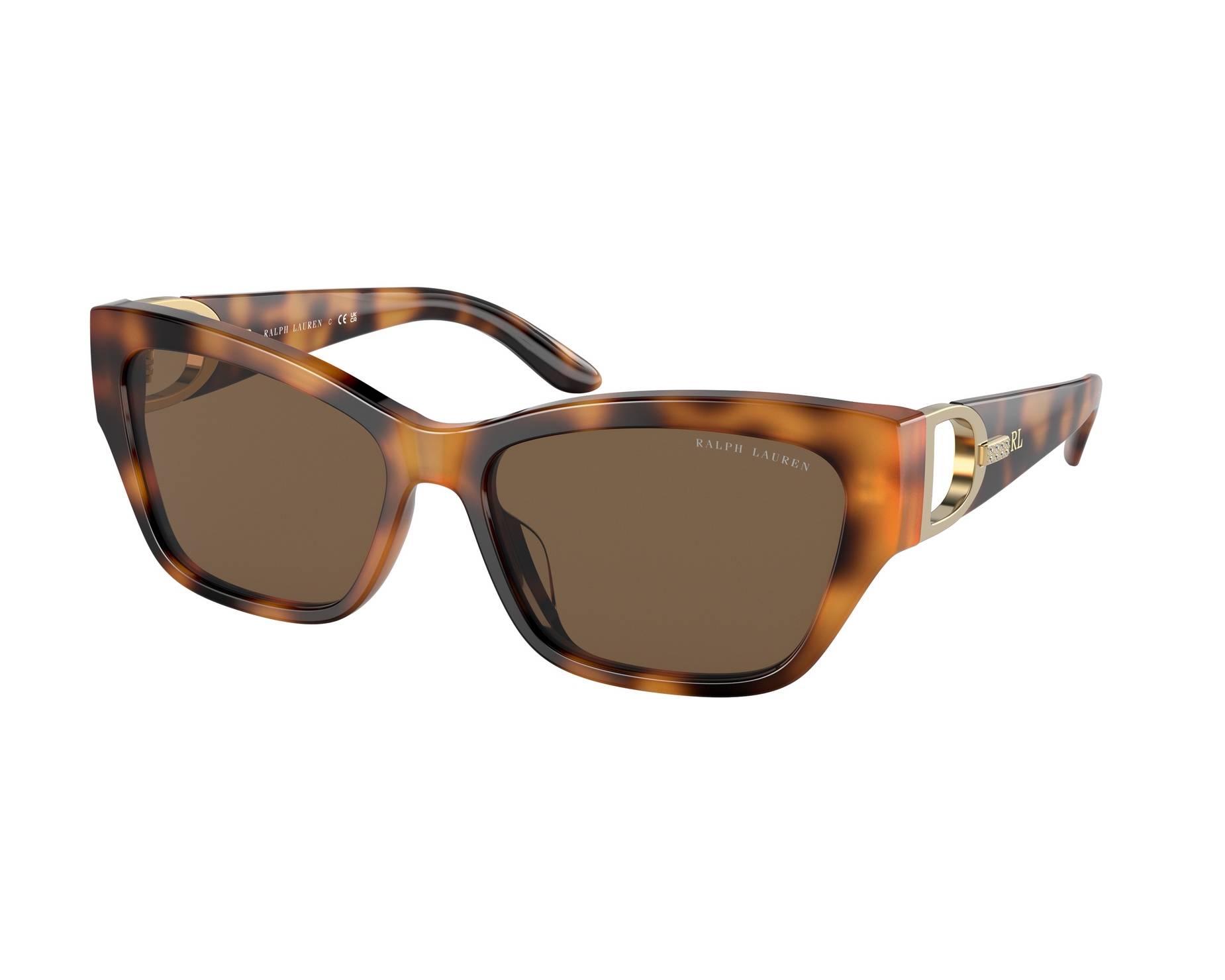 Ralph Lauren RL8206U 530373 57-16 Havana  Vista de 360 grados 1