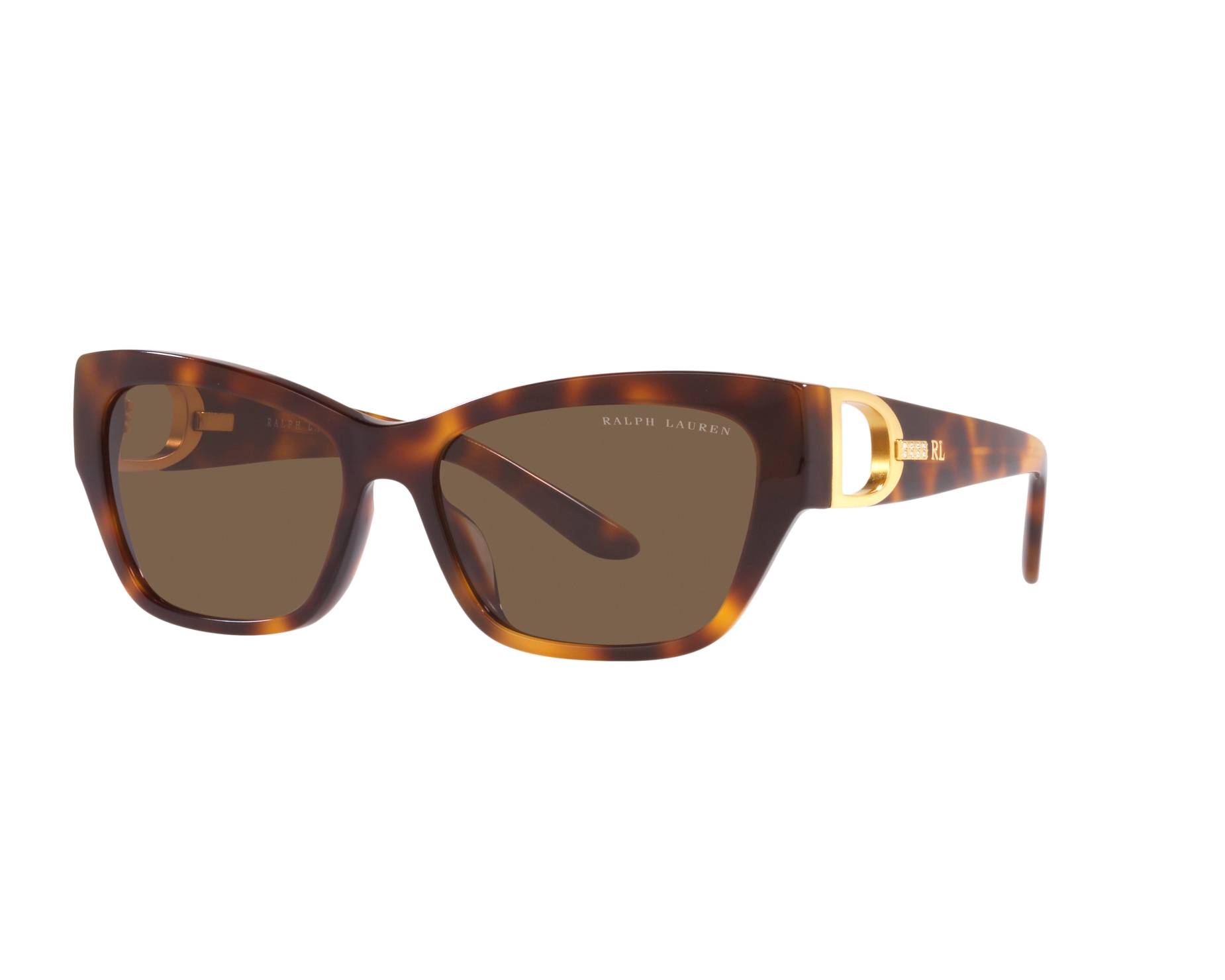 Ralph Lauren RL8206U 530373 57-16 Havana  Vista de 360 grados 3