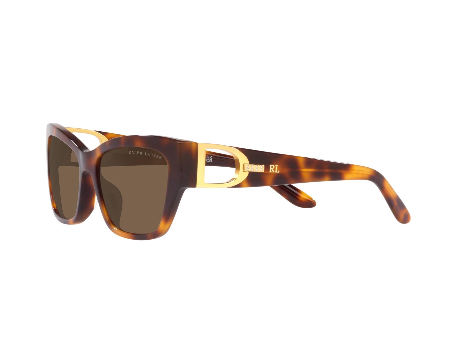 Ralph Lauren RL8206U 530373 57-16 Havana  Vista de 360 grados 4