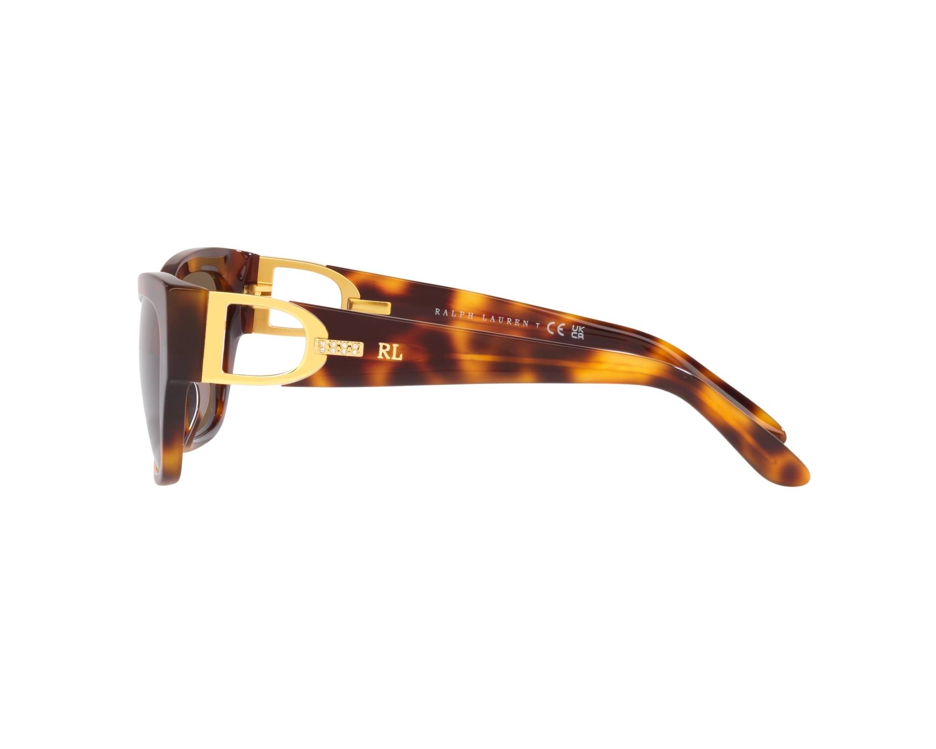Ralph Lauren RL8206U 530373 57-16 Havana  Vista de 360 grados 5