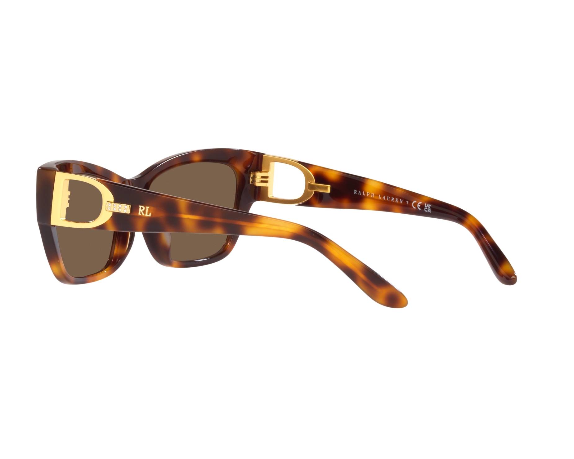 Ralph Lauren RL8206U 530373 57-16 Havana  Vista de 360 grados 6