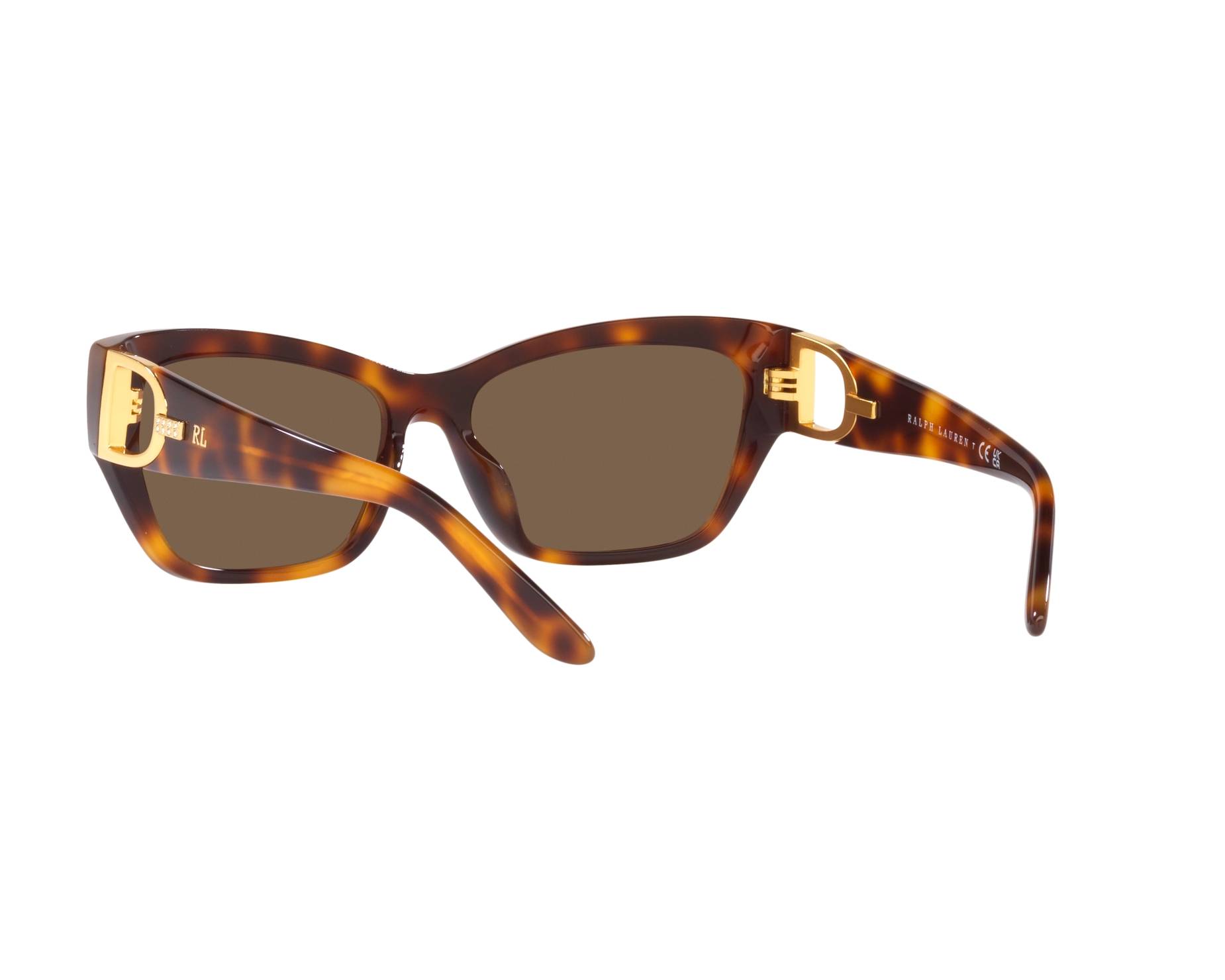 Ralph Lauren RL8206U 530373 57-16 Havana  Vista de 360 grados 7