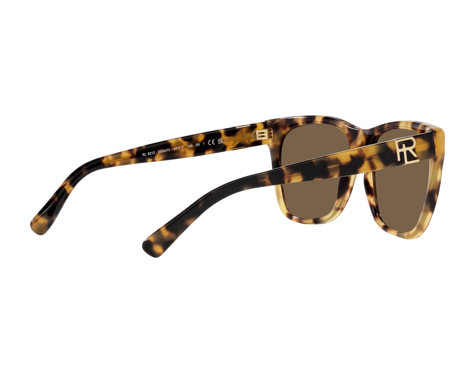 Ralph Lauren RL8212 500473 57-17 Havana  Vista de 360 grados 10
