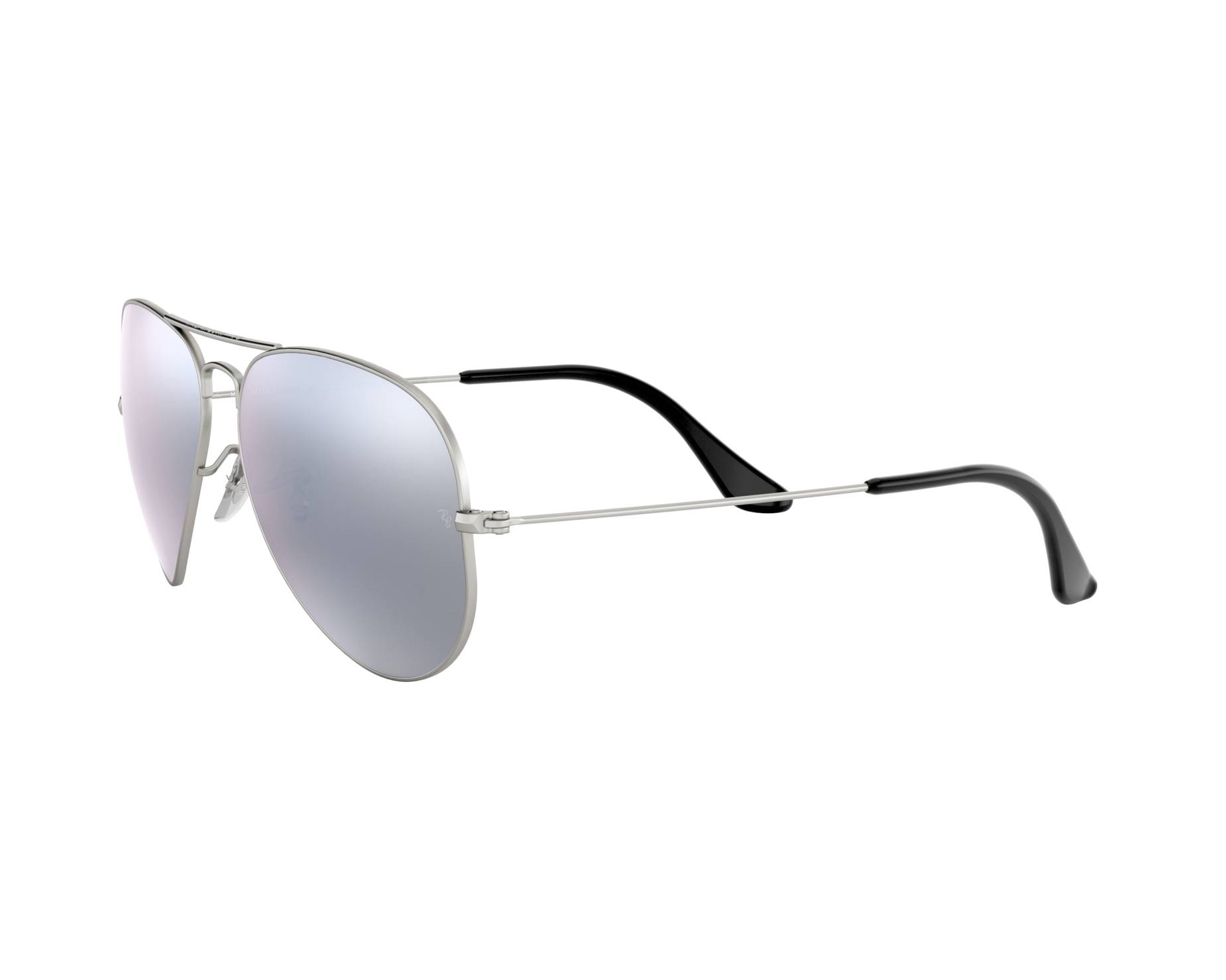 Ray-Ban RB3025 019/W3 58-14 Plata  Vista de 360 grados 4