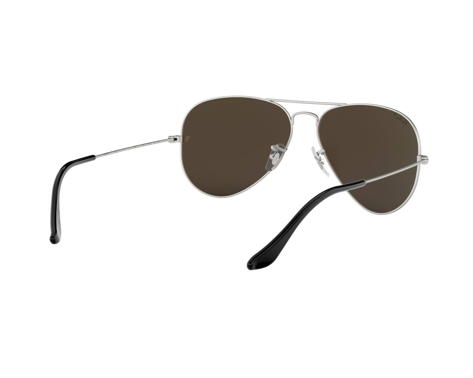 Ray-Ban RB3025 019/W3 58-14 Plata  Vista de 360 grados 9
