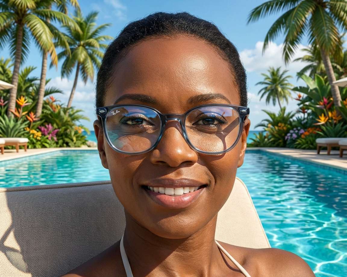 Ray-Ban RX5397 8254 48-19 grau  Vista de 360 grados 8