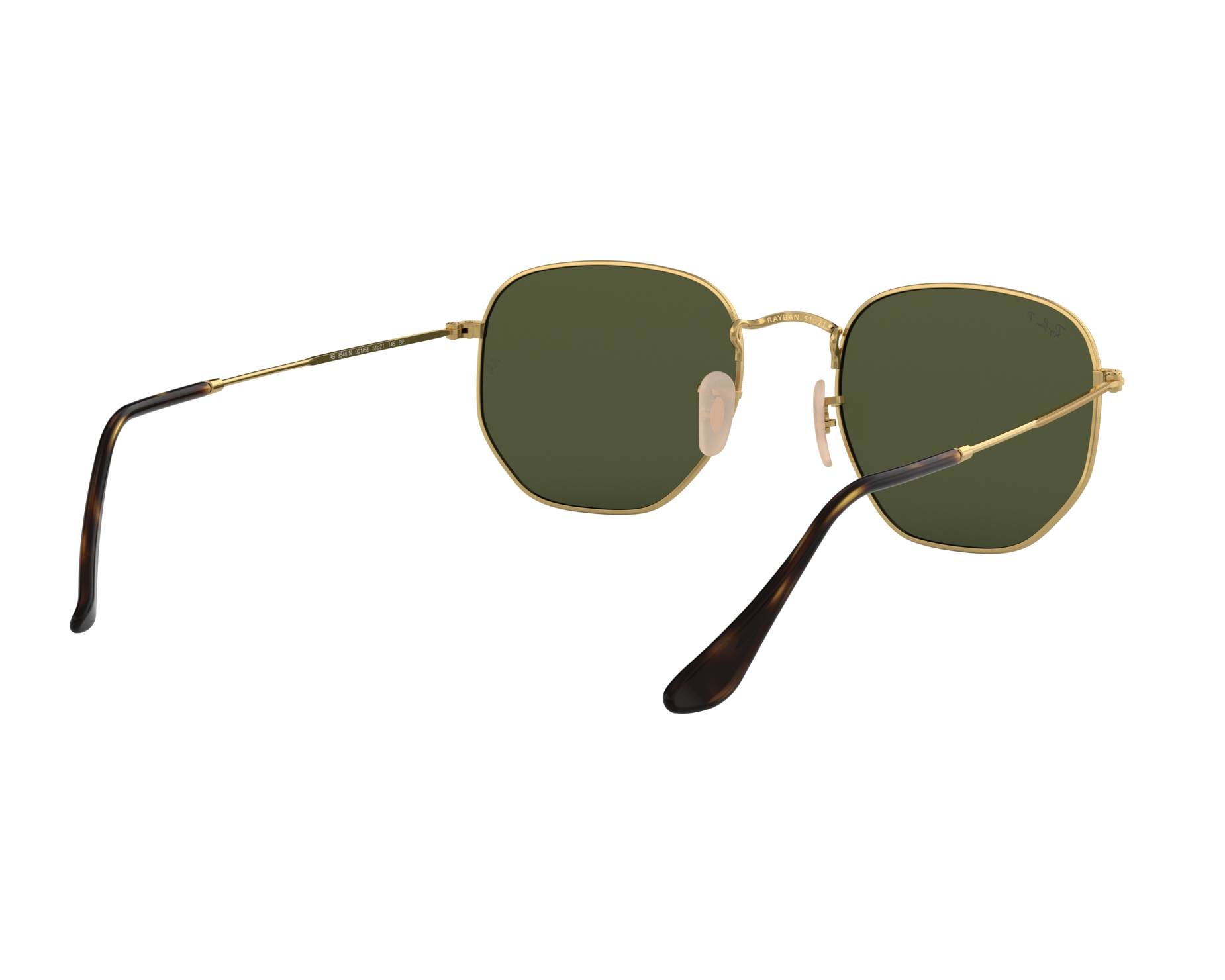 Ray-Ban RB3548N 001/58 51-21 Oro  Vista de 360 grados 9