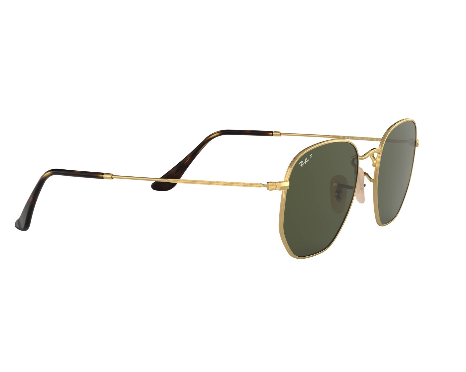 Ray-Ban RB3548N 001/58 51-21 Oro  Vista de 360 grados 12