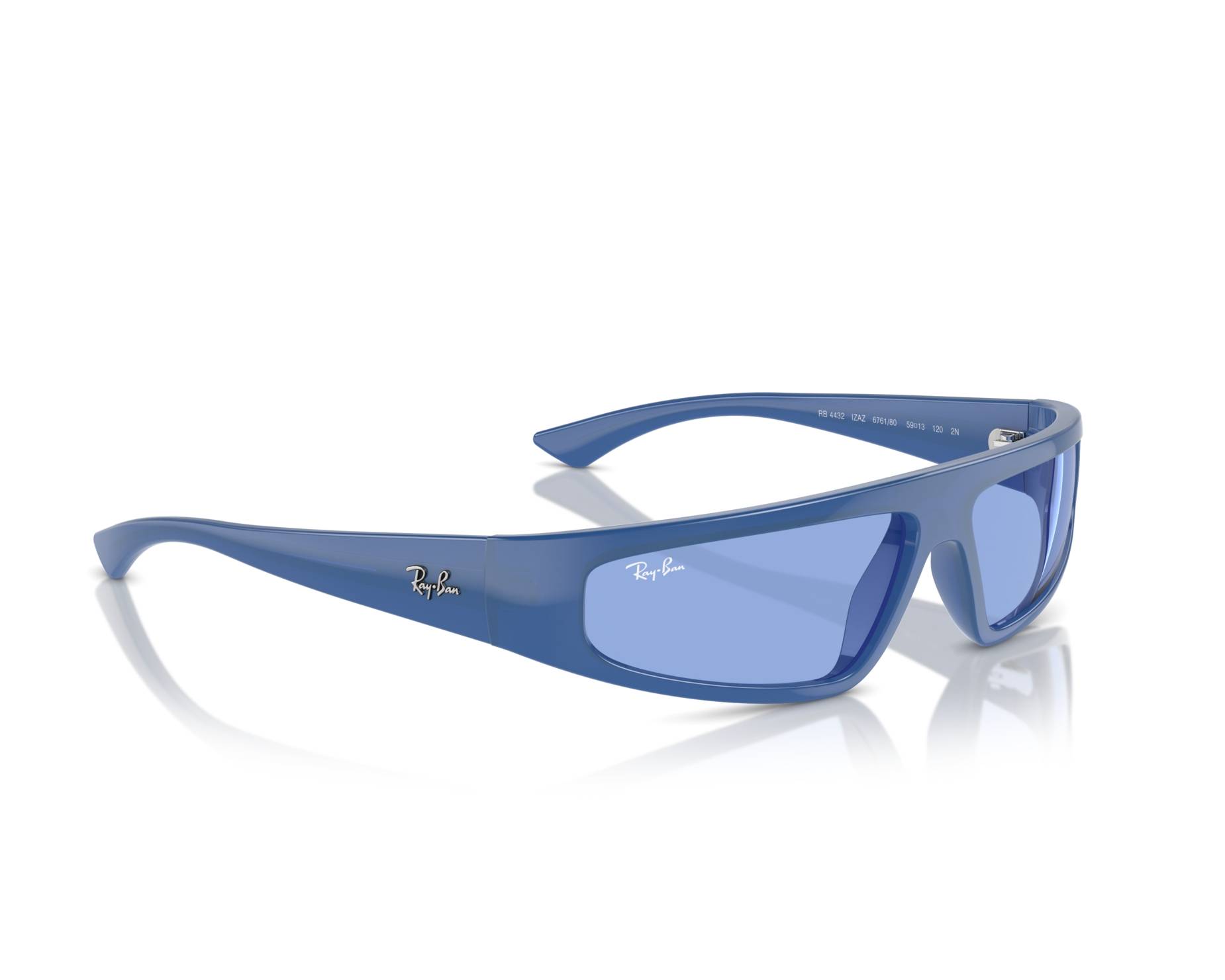 Ray-Ban RB4432 676180 59-13 Azul  Vista de 360 grados 1