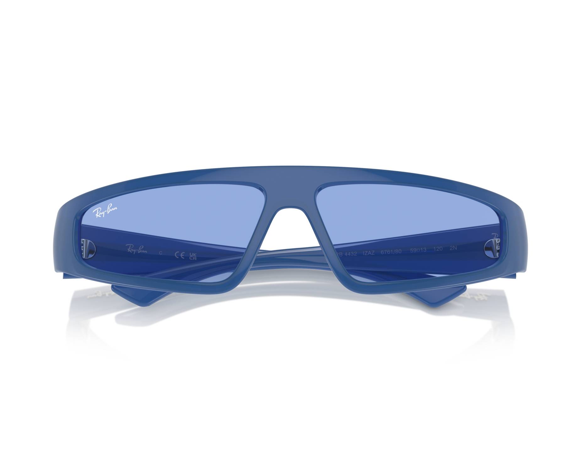 Ray-Ban RB4432 676180 59-13 Azul  Vista de 360 grados 3