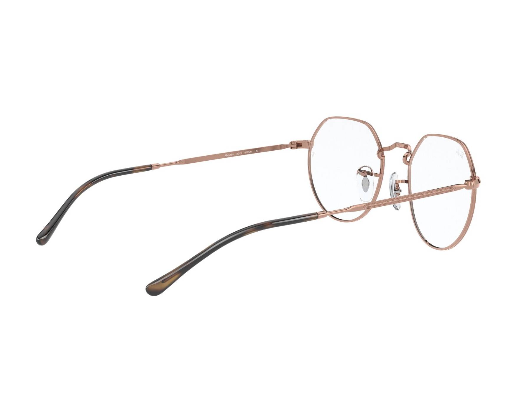 Ray-Ban RX6465 2943 49-20 Brown  Vista de 360 grados 9