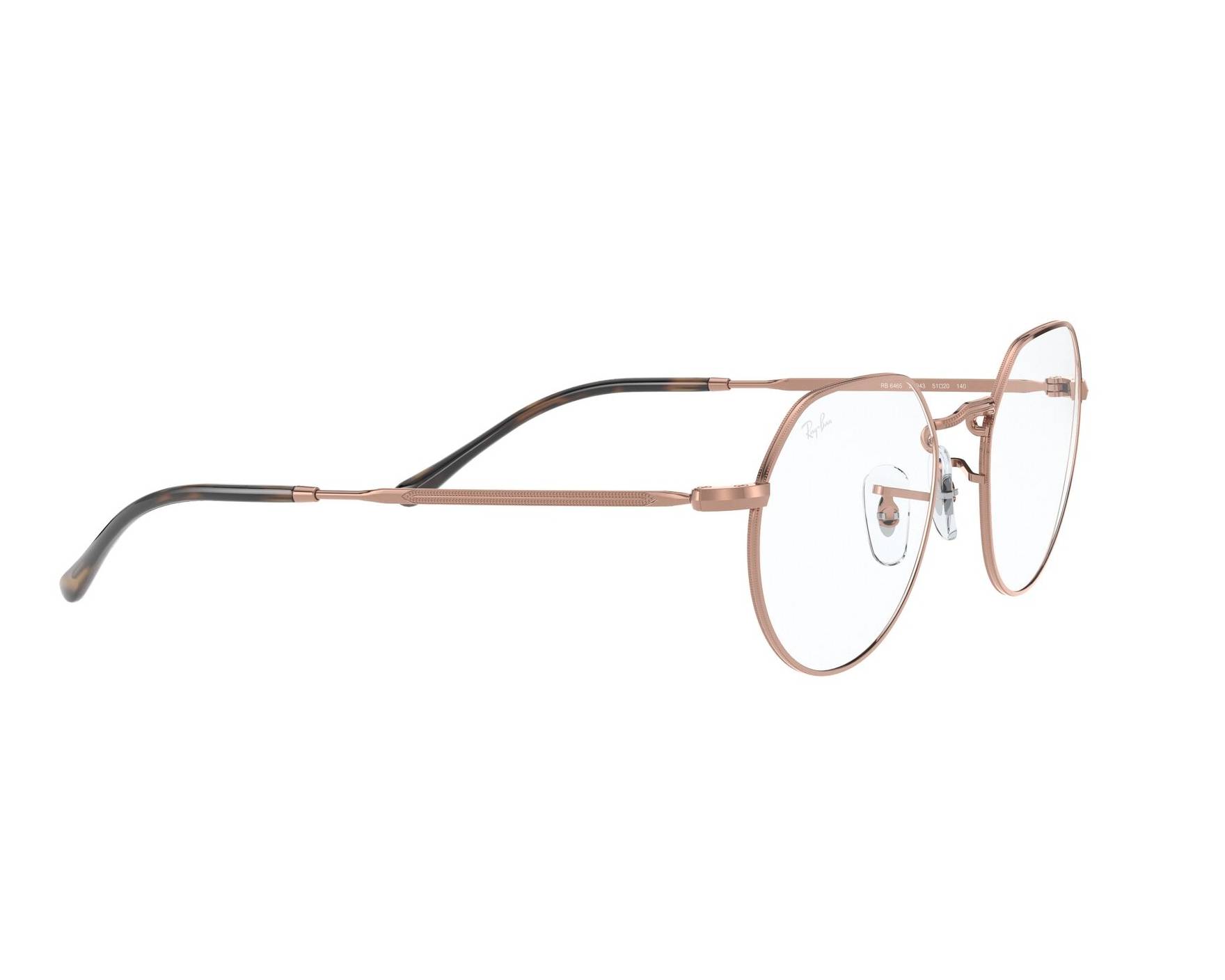 Ray-Ban RX6465 2943 49-20 Brown  Vista de 360 grados 11
