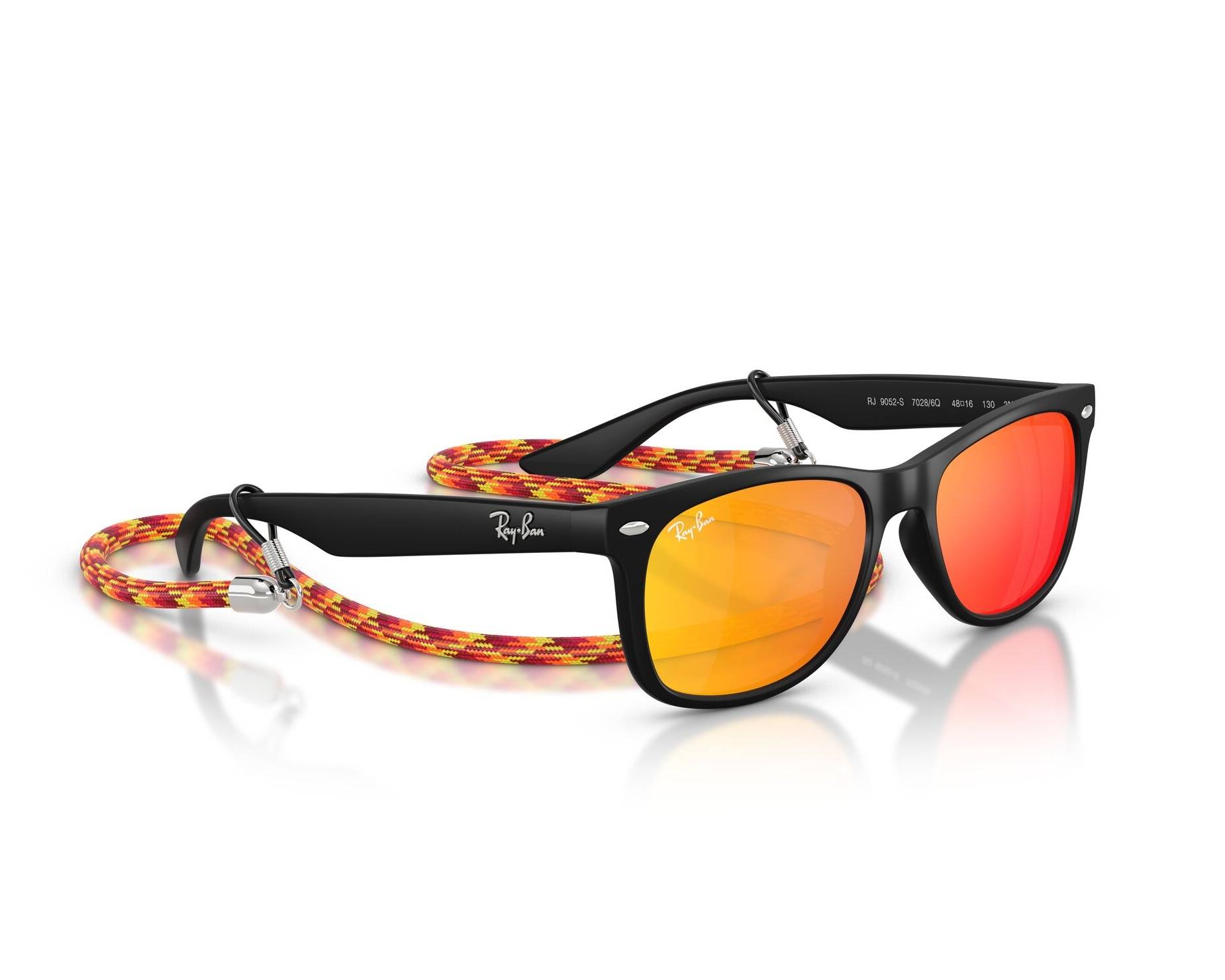 Ray-Ban RJ9052S 70286Q 47-15 Negra  Vista de 360 grados 6