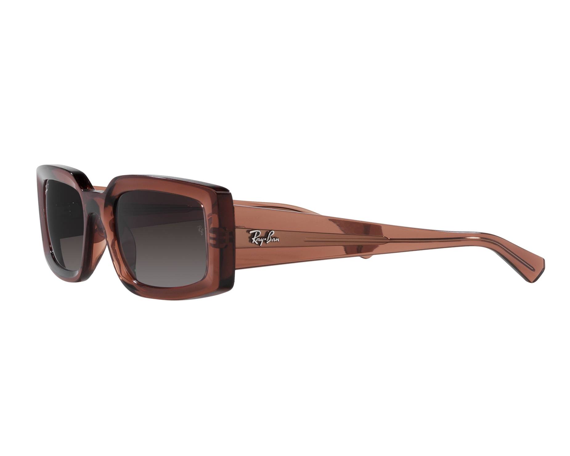 Ray-Ban RB4395 6678T3 54-21 Brown  Vista de 360 grados 4