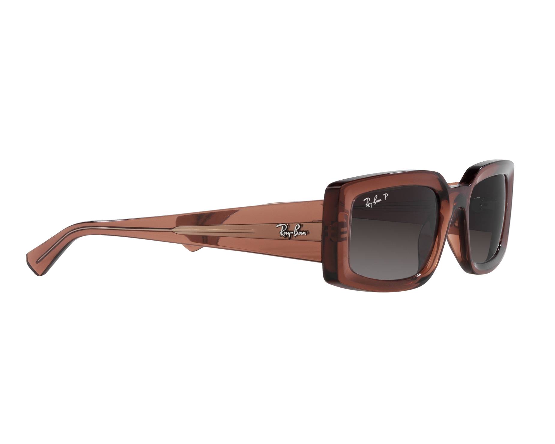 Ray-Ban RB4395 6678T3 54-21 Brown  Vista de 360 grados 12
