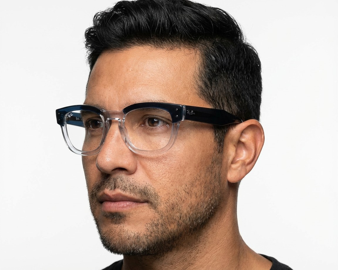 Ray-Ban RX0298V 8324 48-21 blau  Vista de 360 grados 10