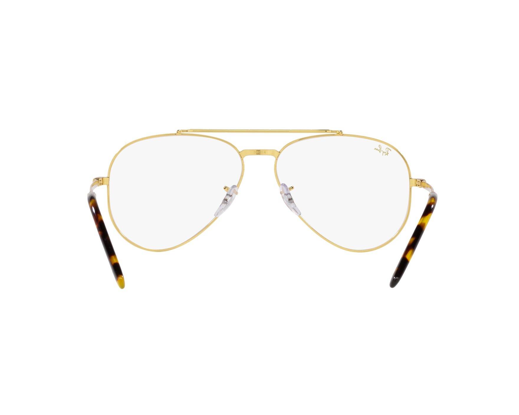 Ray-Ban RX3625V 3086 - Gold  Vista de 360 grados 8