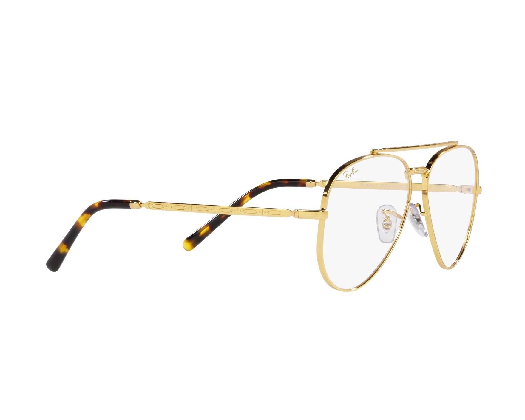Ray-Ban RX3625V 3086 - Gold  Vista de 360 grados 12