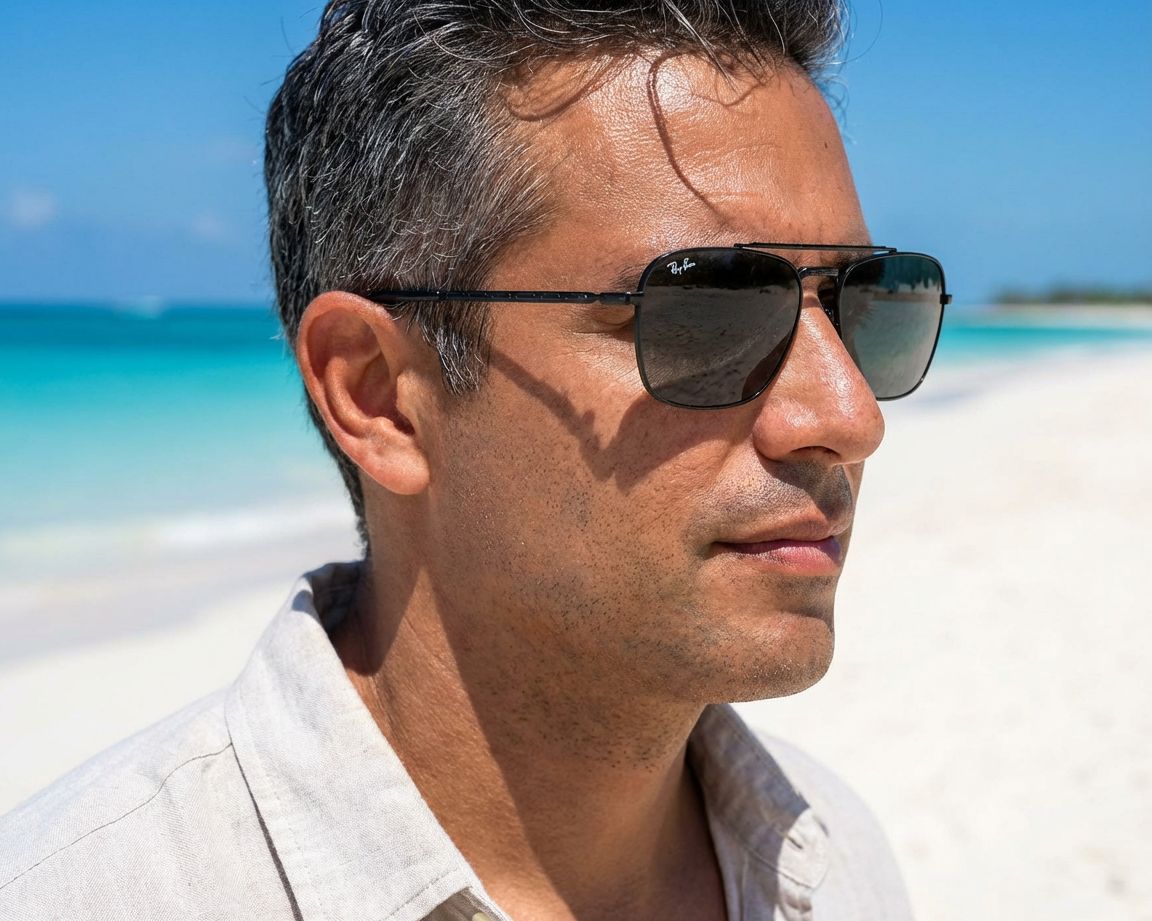 Ray-Ban RB3636 002/B1 - Noir  Vista de 360 grados 15