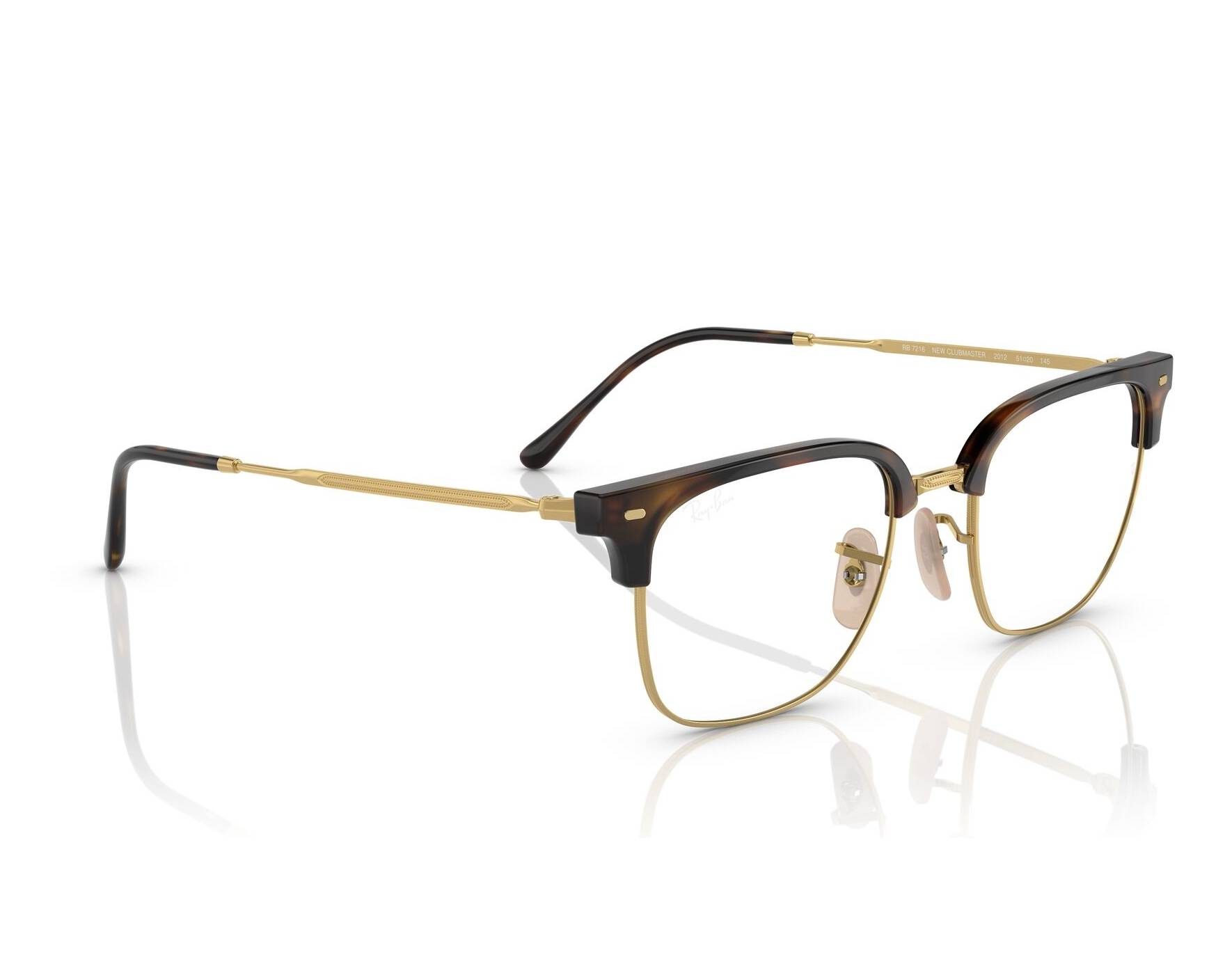 Ray-Ban RX7216 2012 51-20 Havana  Vista de 360 grados 3