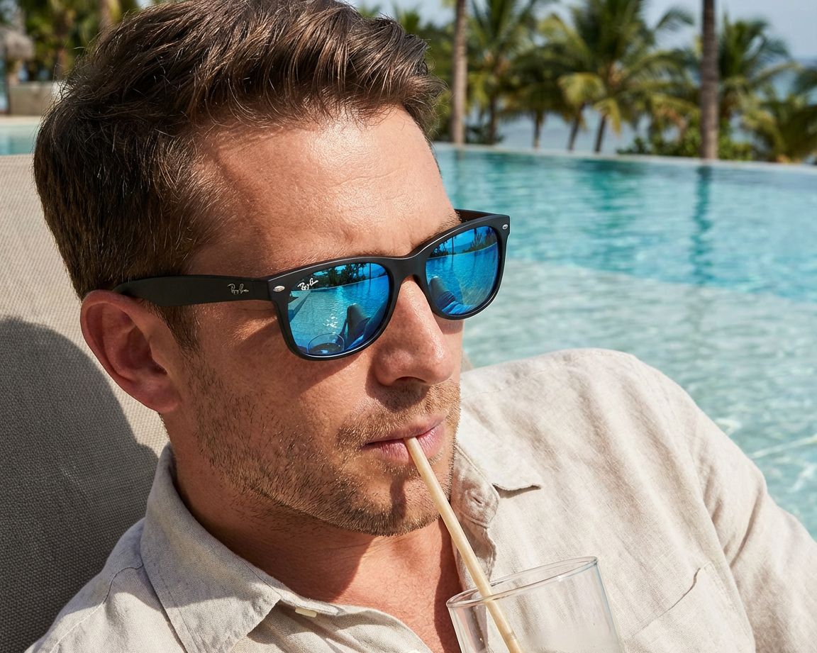 Ray-Ban RB2132 622/17 52-18 Black  Vista de 360 grados 7