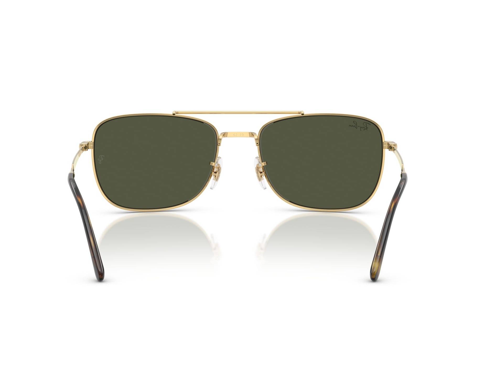 Ray-Ban RB3755 001/31 59-19 Gold  Vista de 360 grados 1