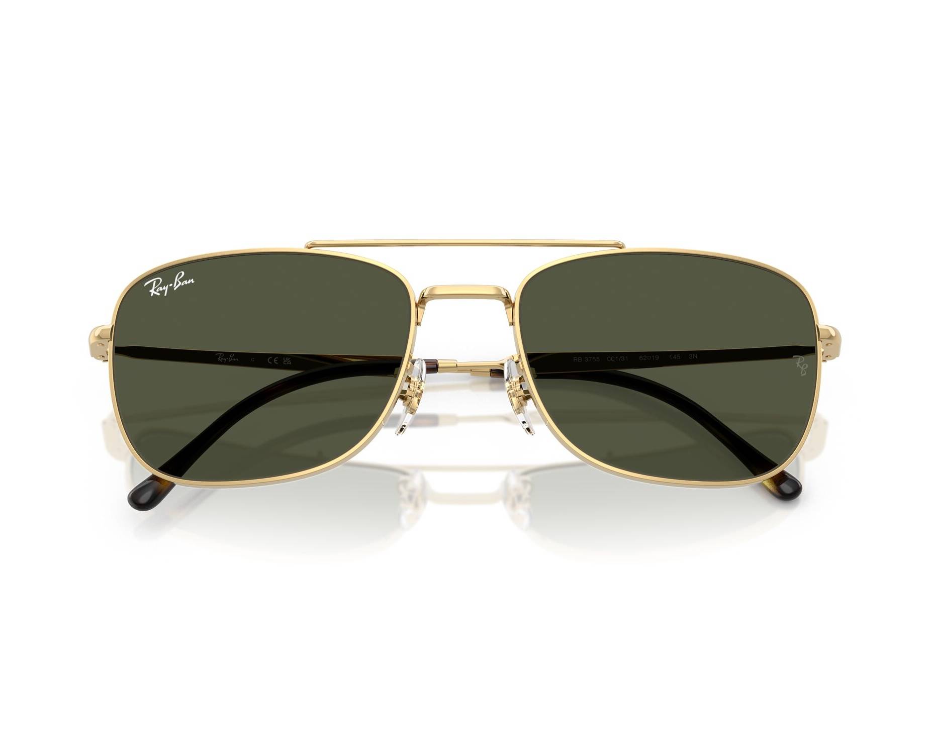Ray-Ban RB3755 001/31 59-19 Gold  Vista de 360 grados 2