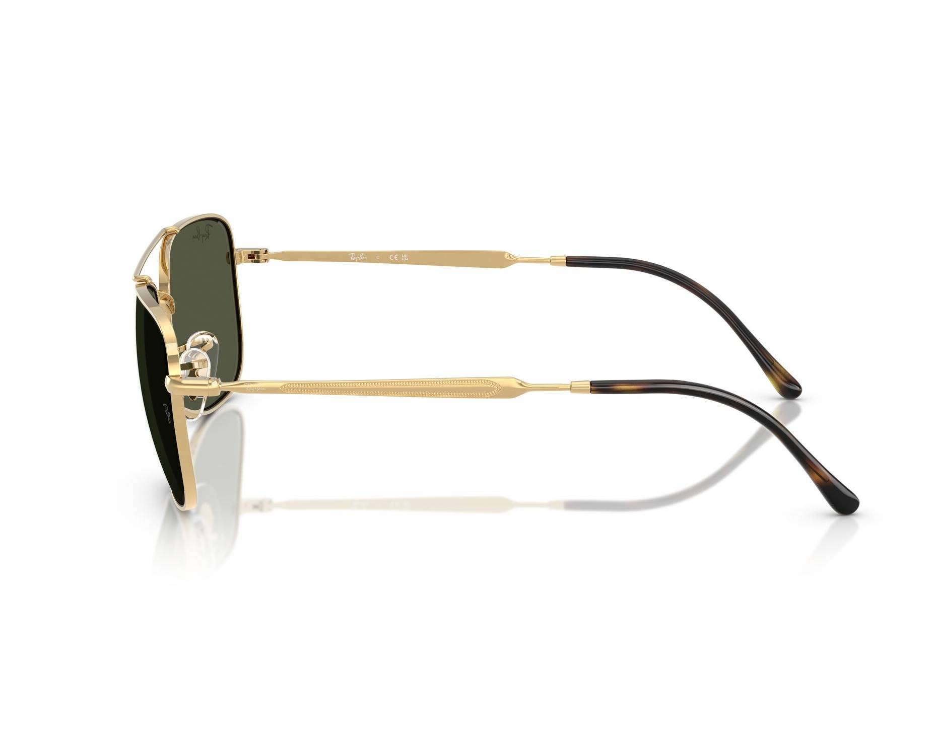 Ray-Ban RB3755 001/31 59-19 Gold  Vista de 360 grados 6