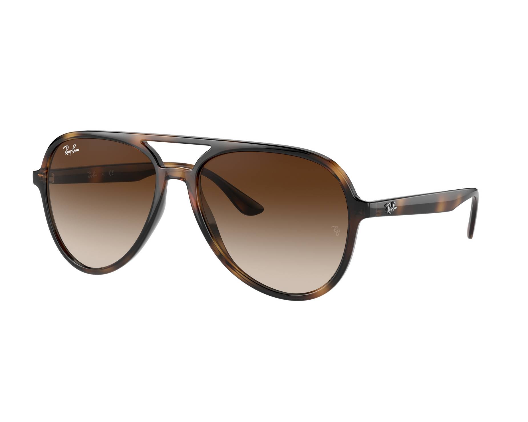 Ray-Ban RB4376 710/13 57-16 Havana  Vista de 360 grados 1