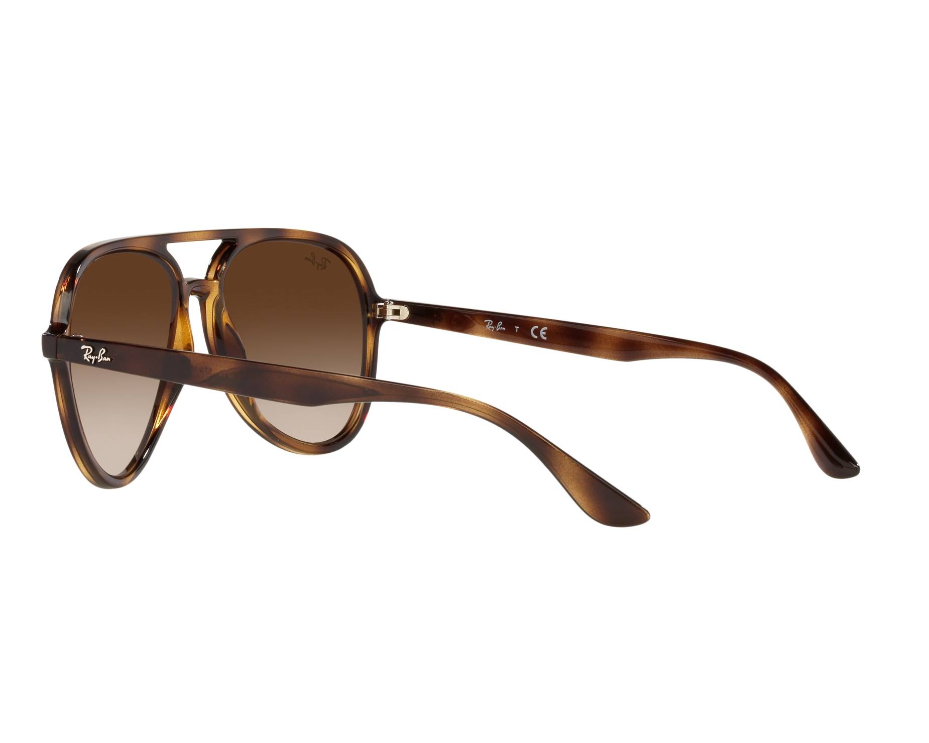 Ray-Ban RB4376 710/13 57-16 Havana  Vista de 360 grados 6
