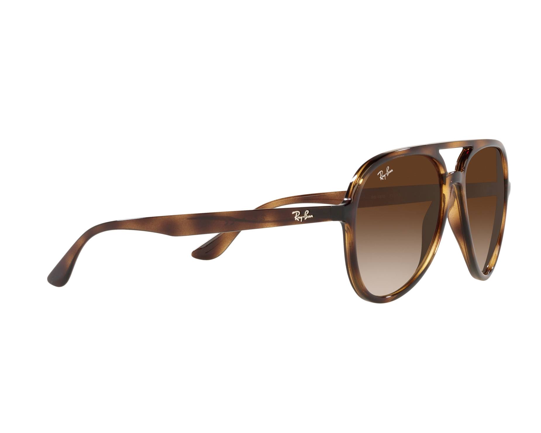 Ray-Ban RB4376 710/13 57-16 Havana  Vista de 360 grados 12