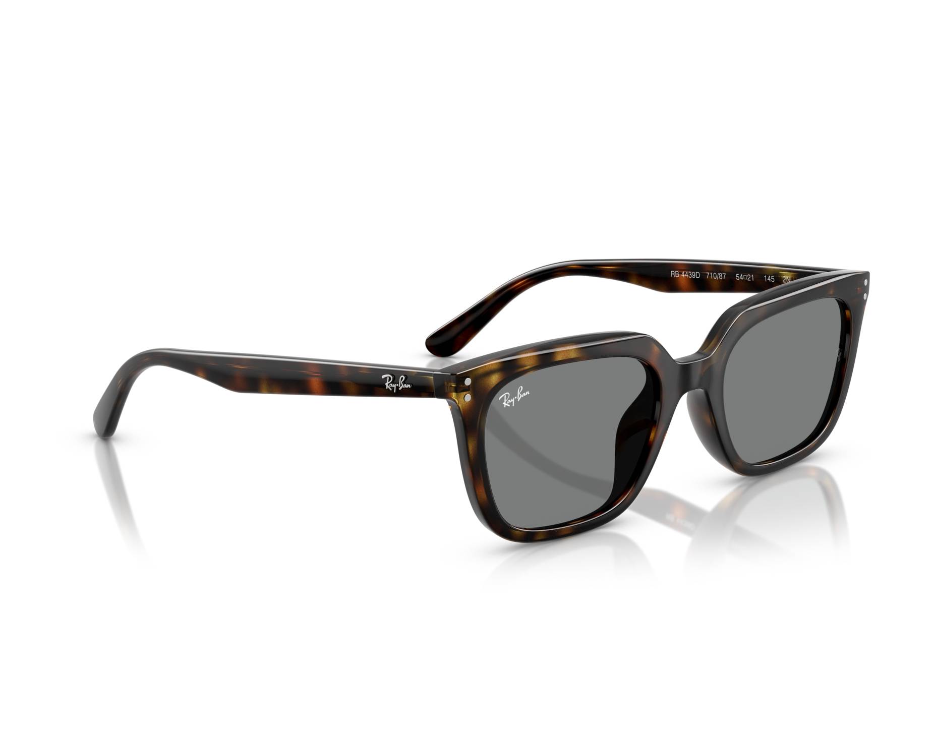 Ray-Ban RB4439D 710/87 54-21 Havana  Vista de 360 grados 3