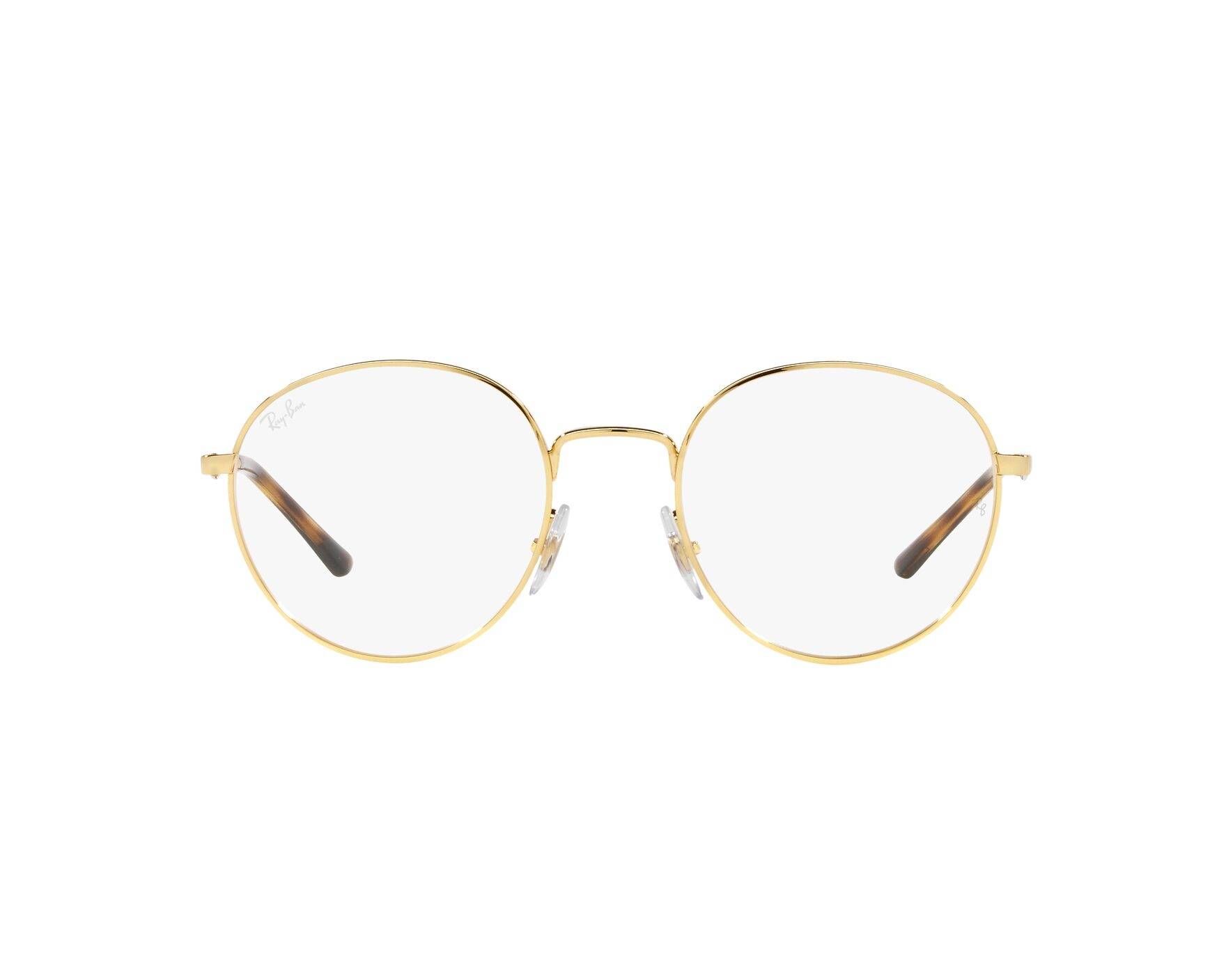 Ray-Ban RX3681V 2500 48-20 Gold  Vista de 360 grados 1
