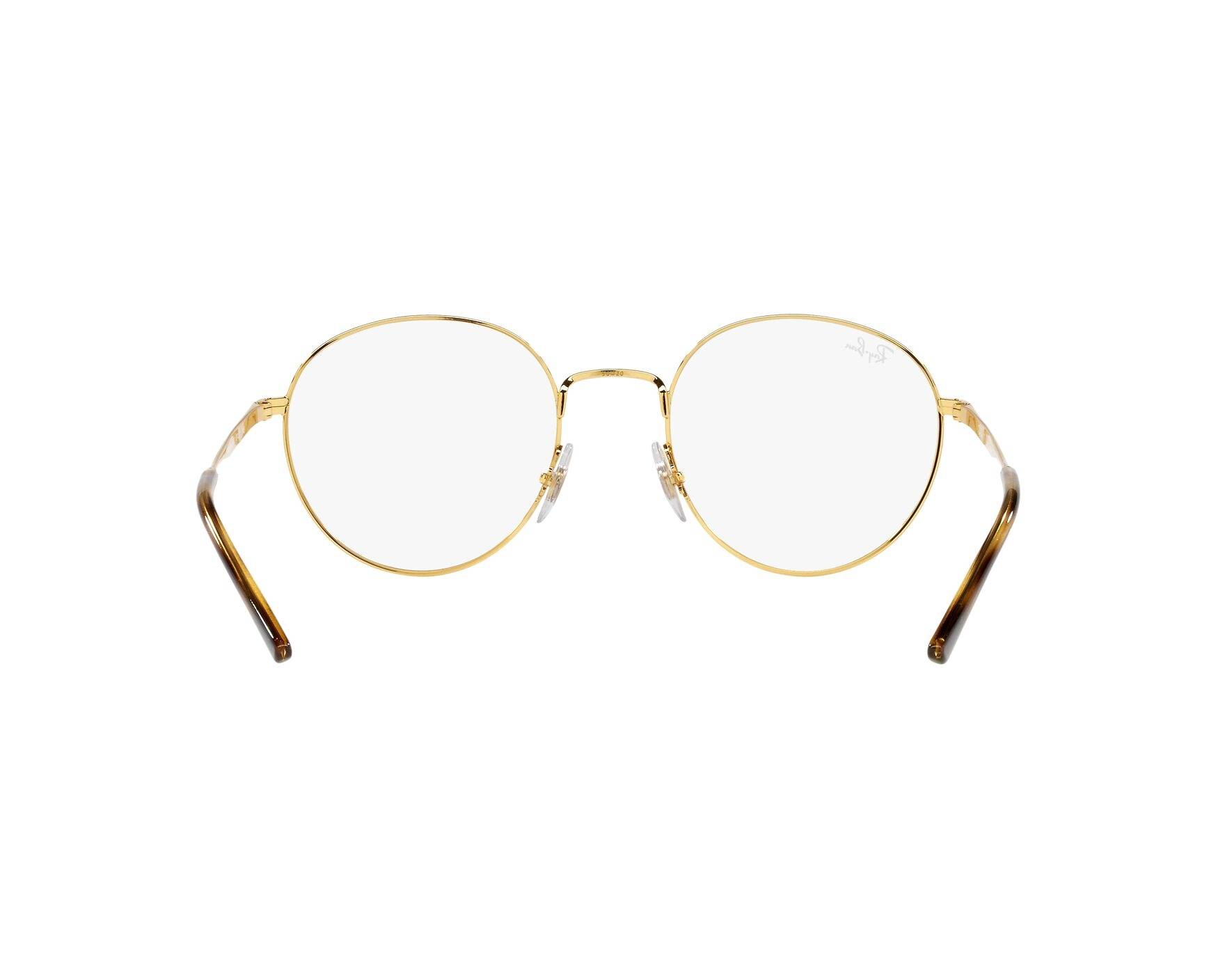Ray-Ban RX3681V 2500 48-20 Gold  Vista de 360 grados 7